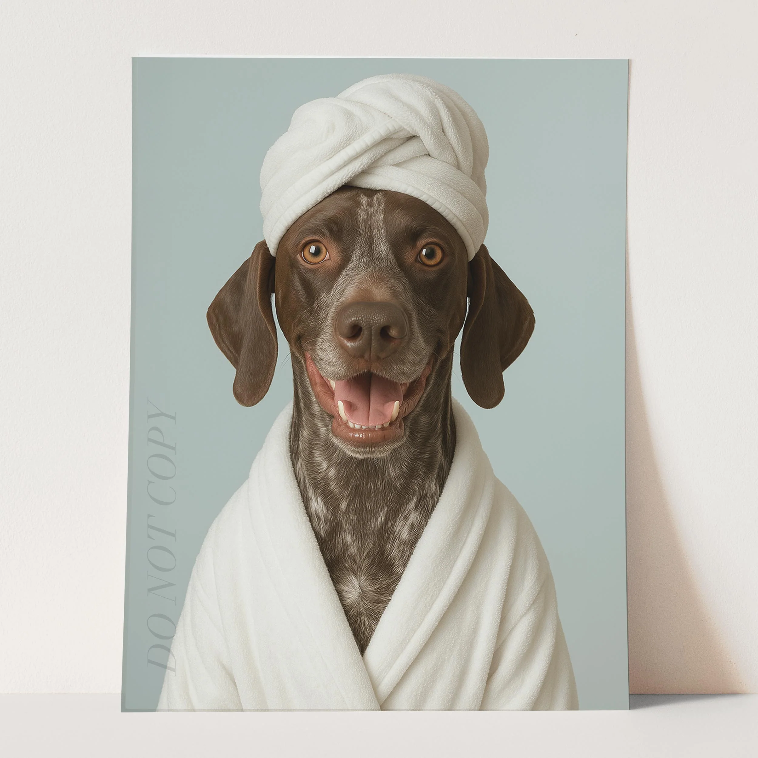 German Shorthaired Pointer Dog Bath Towel - Image 3