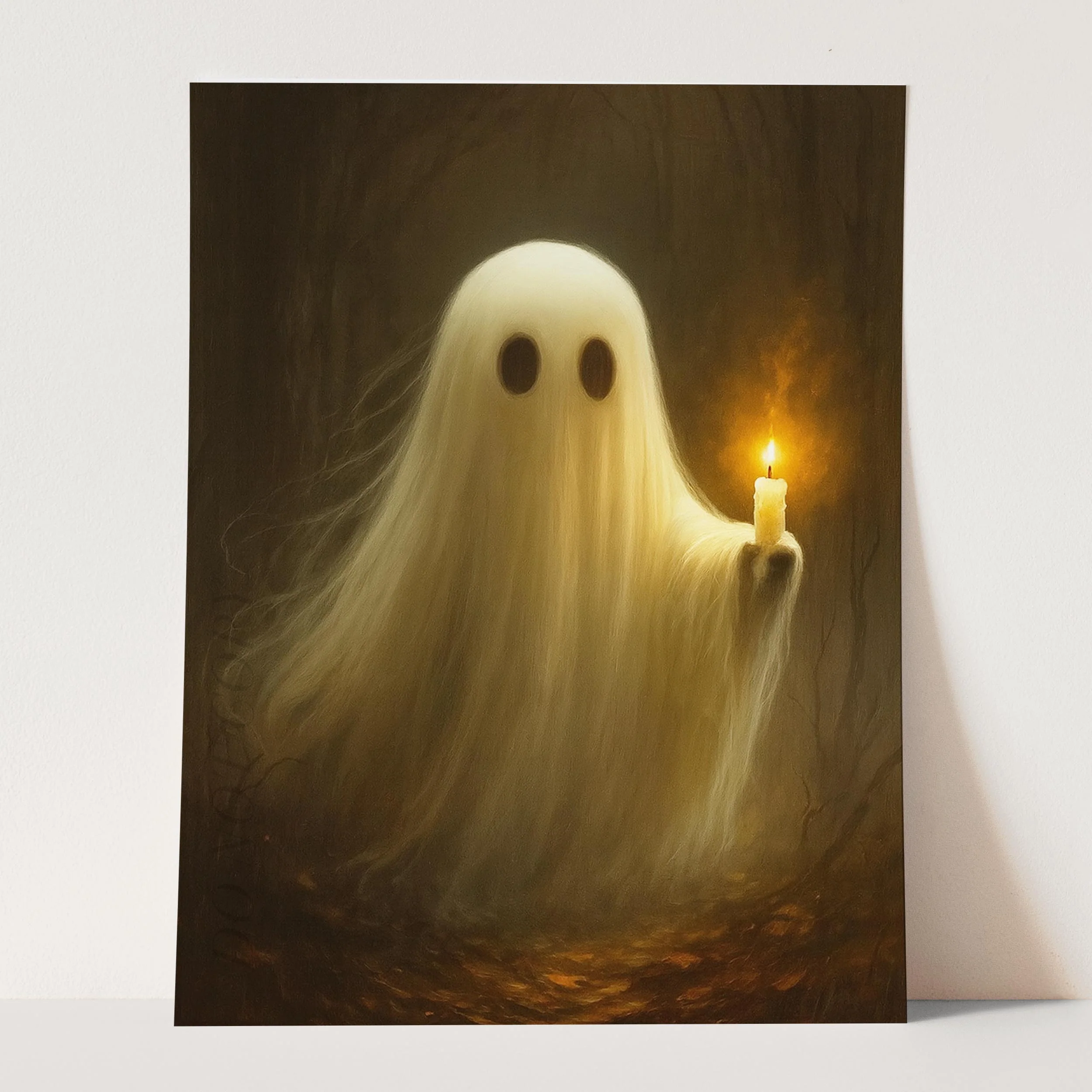 Ghost Holding A Candle - Image 3