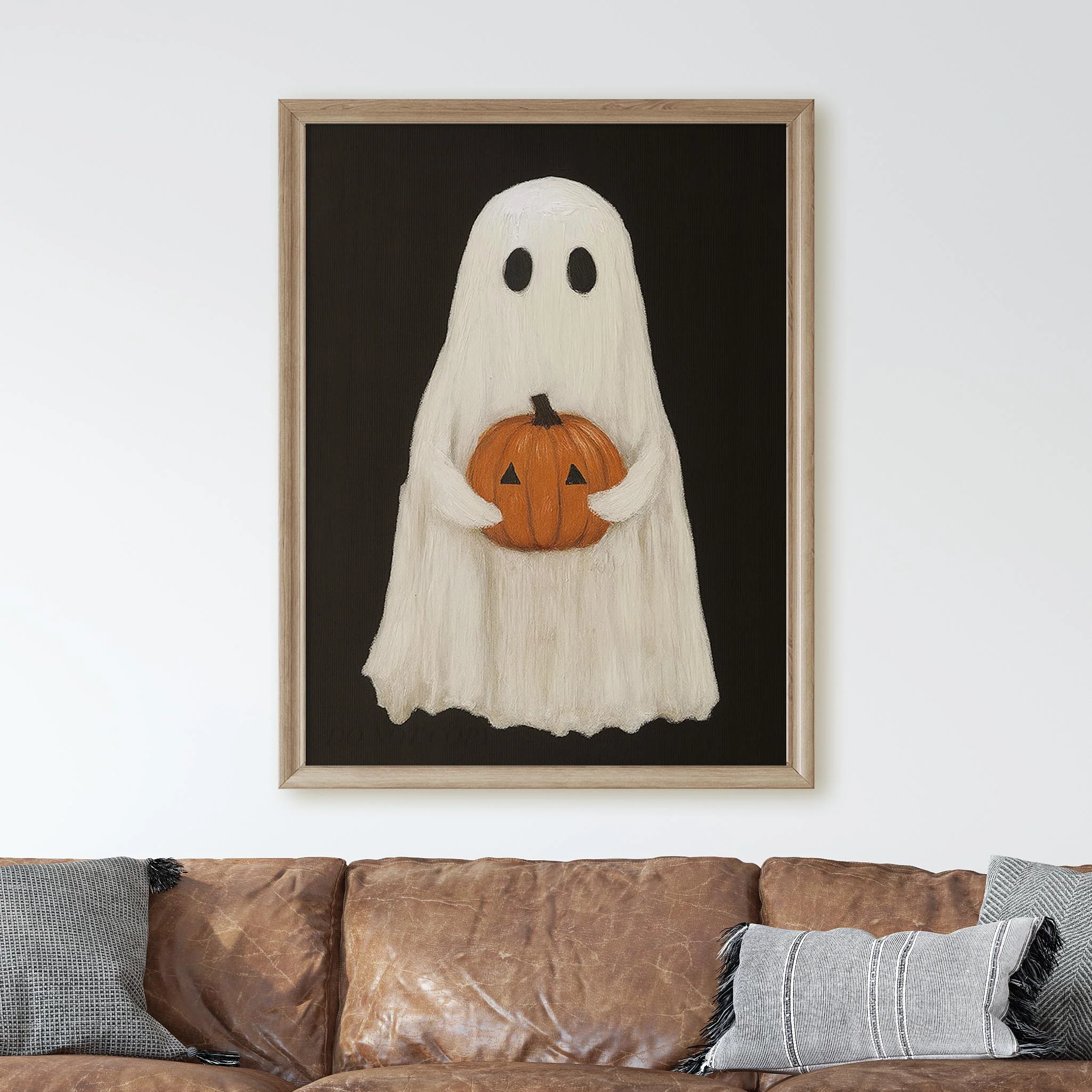 Ghost Holding A Pumpkin - Image 2