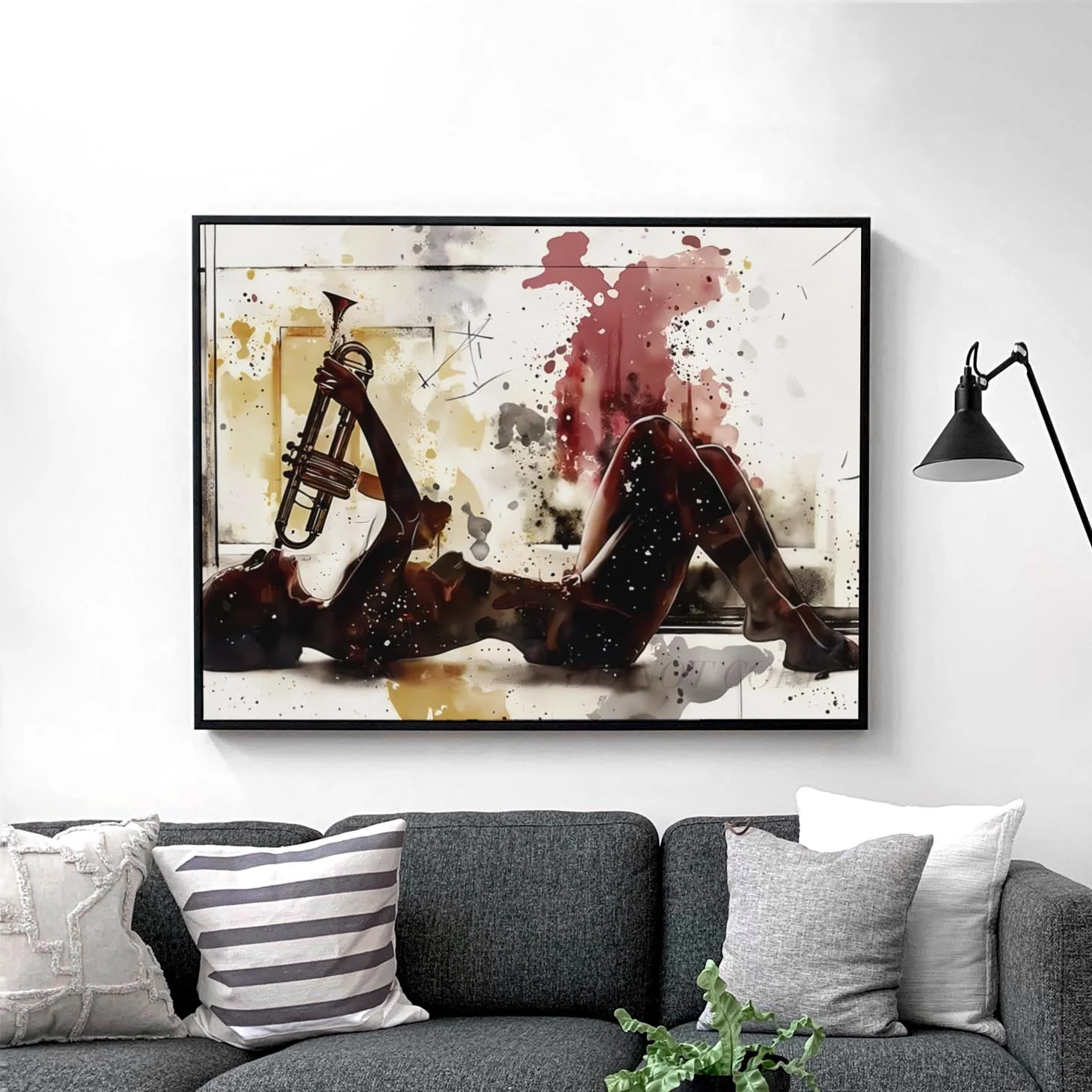 Girl Playing Trumpet - Image 2