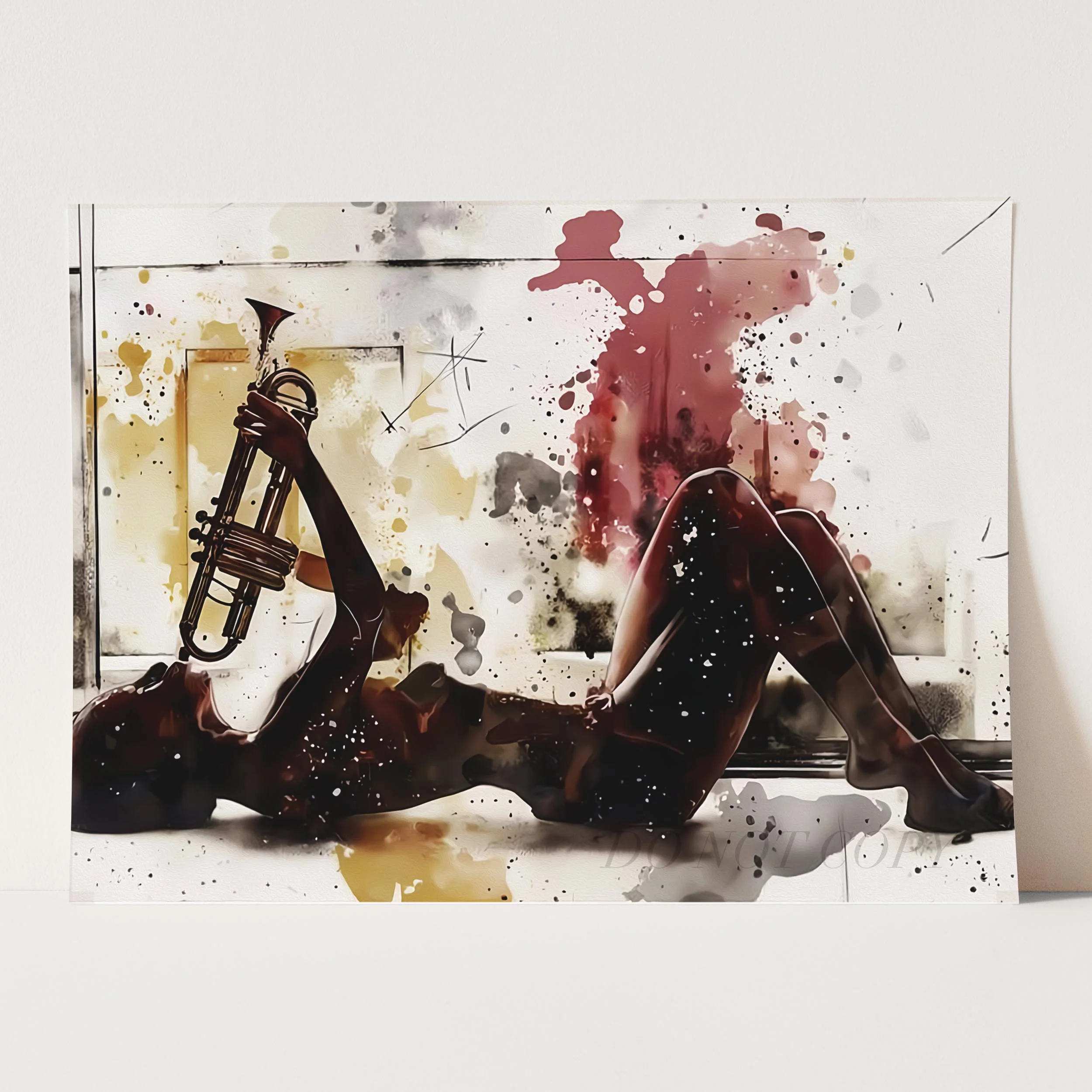 Girl Playing Trumpet - Image 3