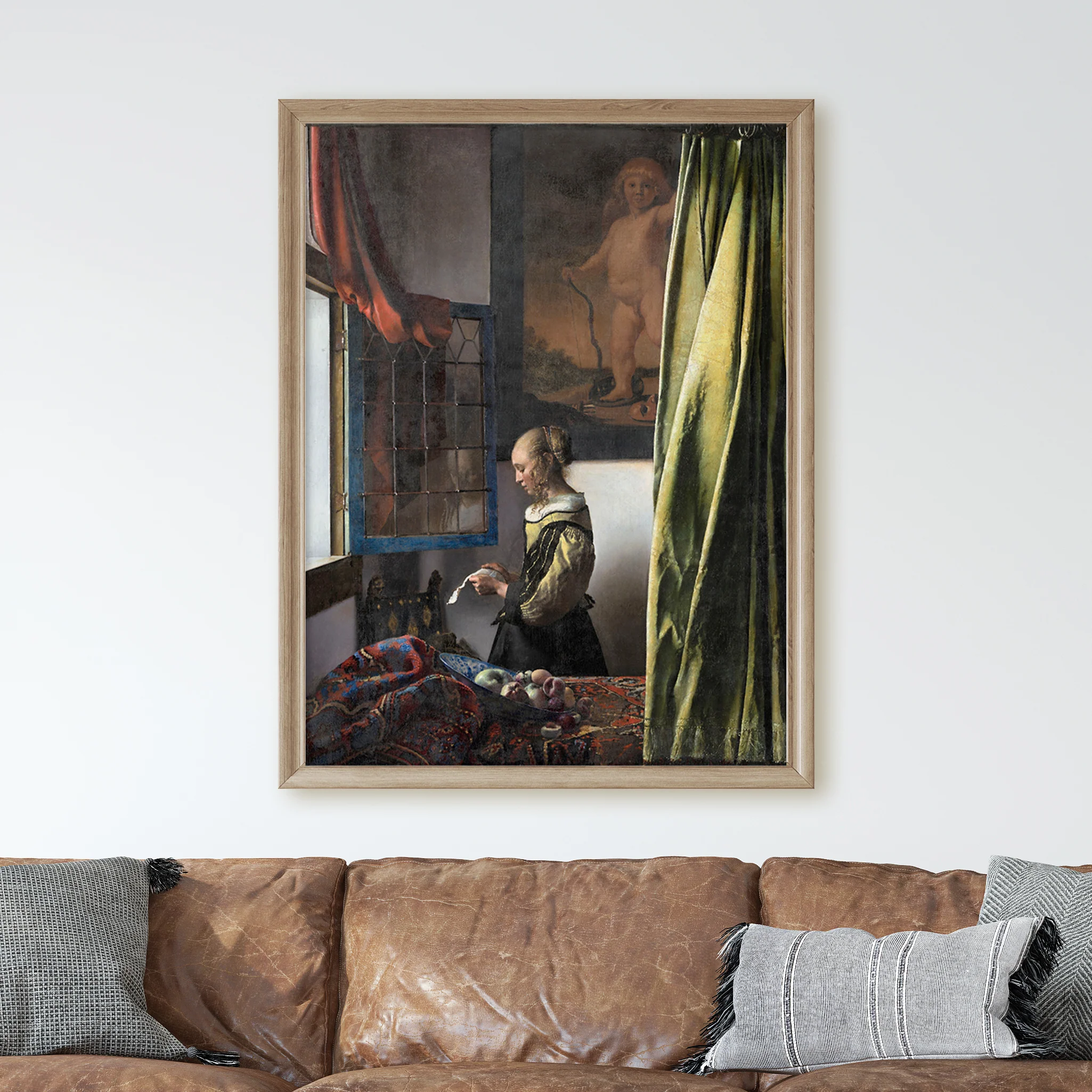 Girl Reading a Letter at an Open Window - Image 2