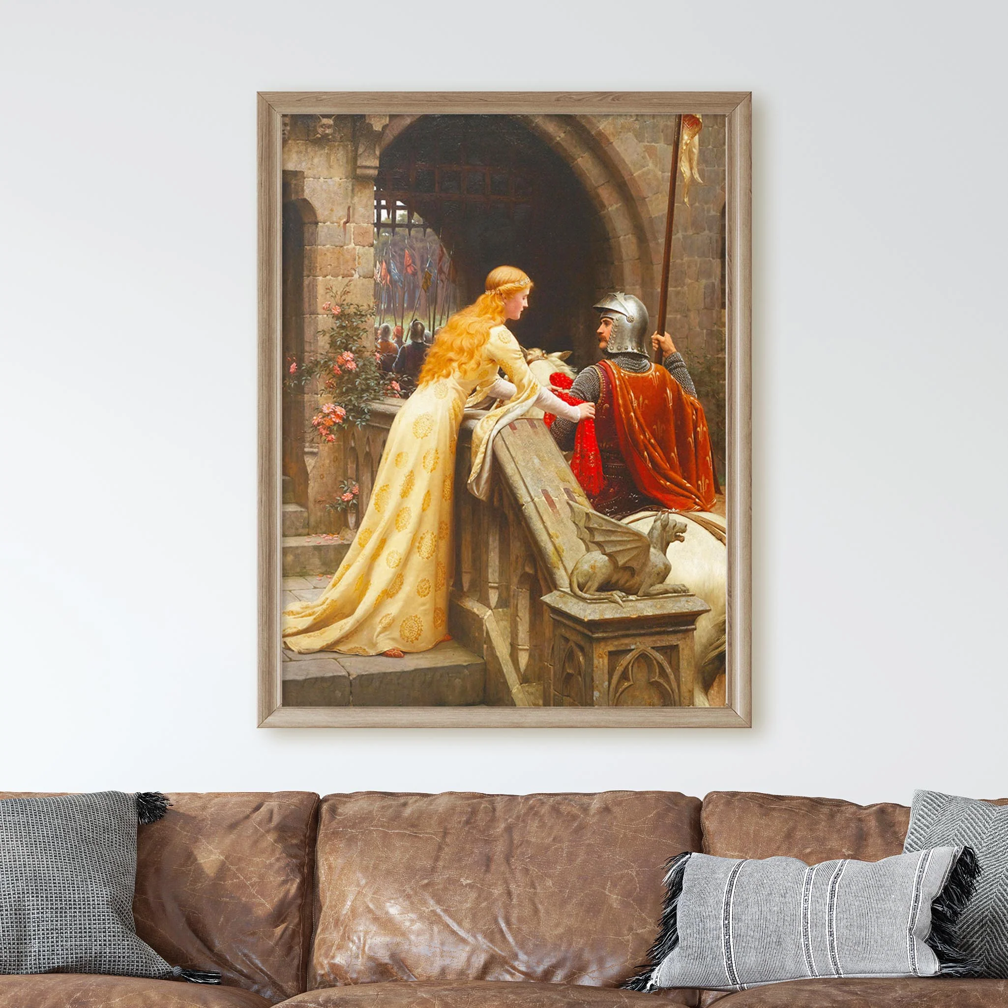 God Speed - Maiden Saying Farewell To Knight - Image 3