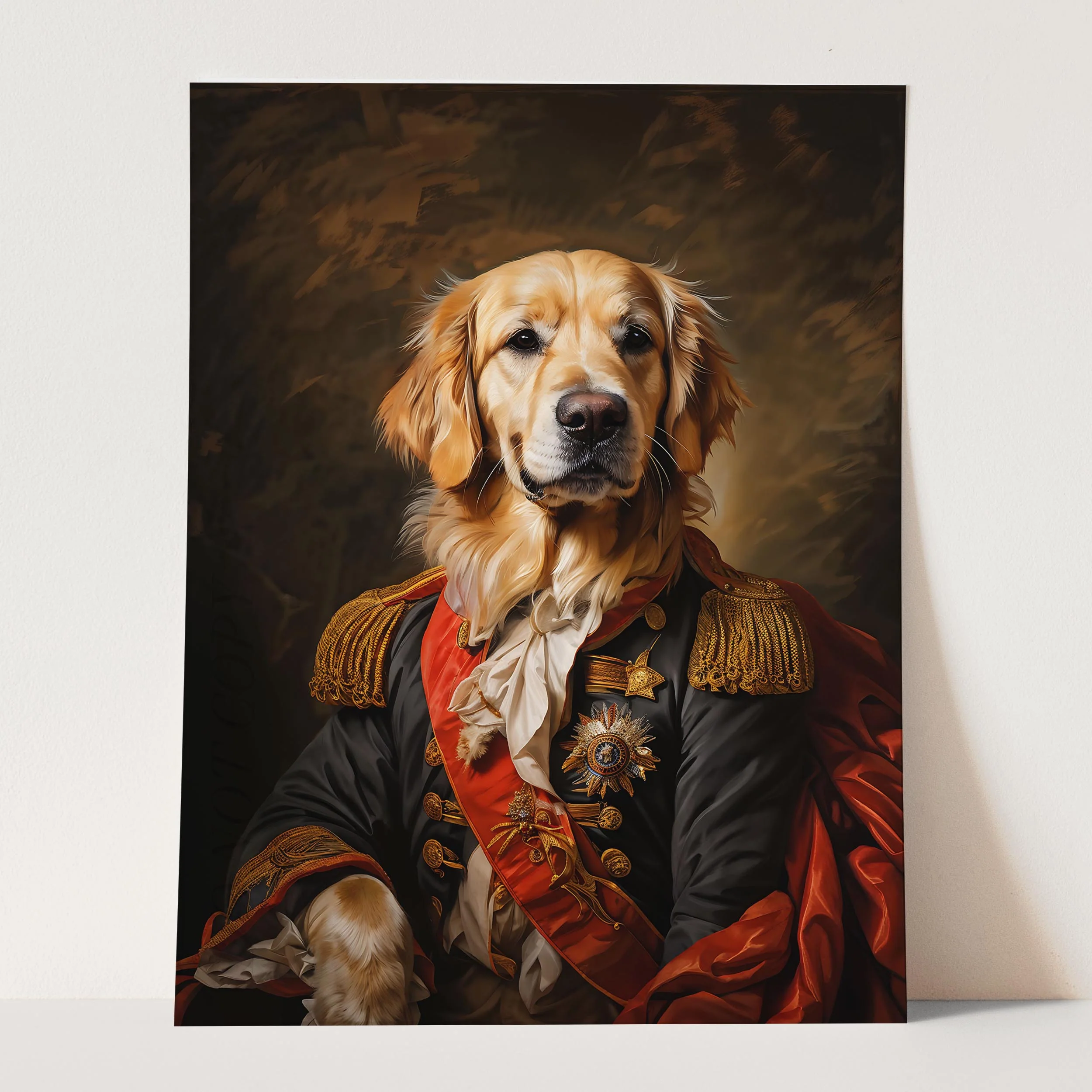 Golden Retriever Aristocrat Portrait - Image 5