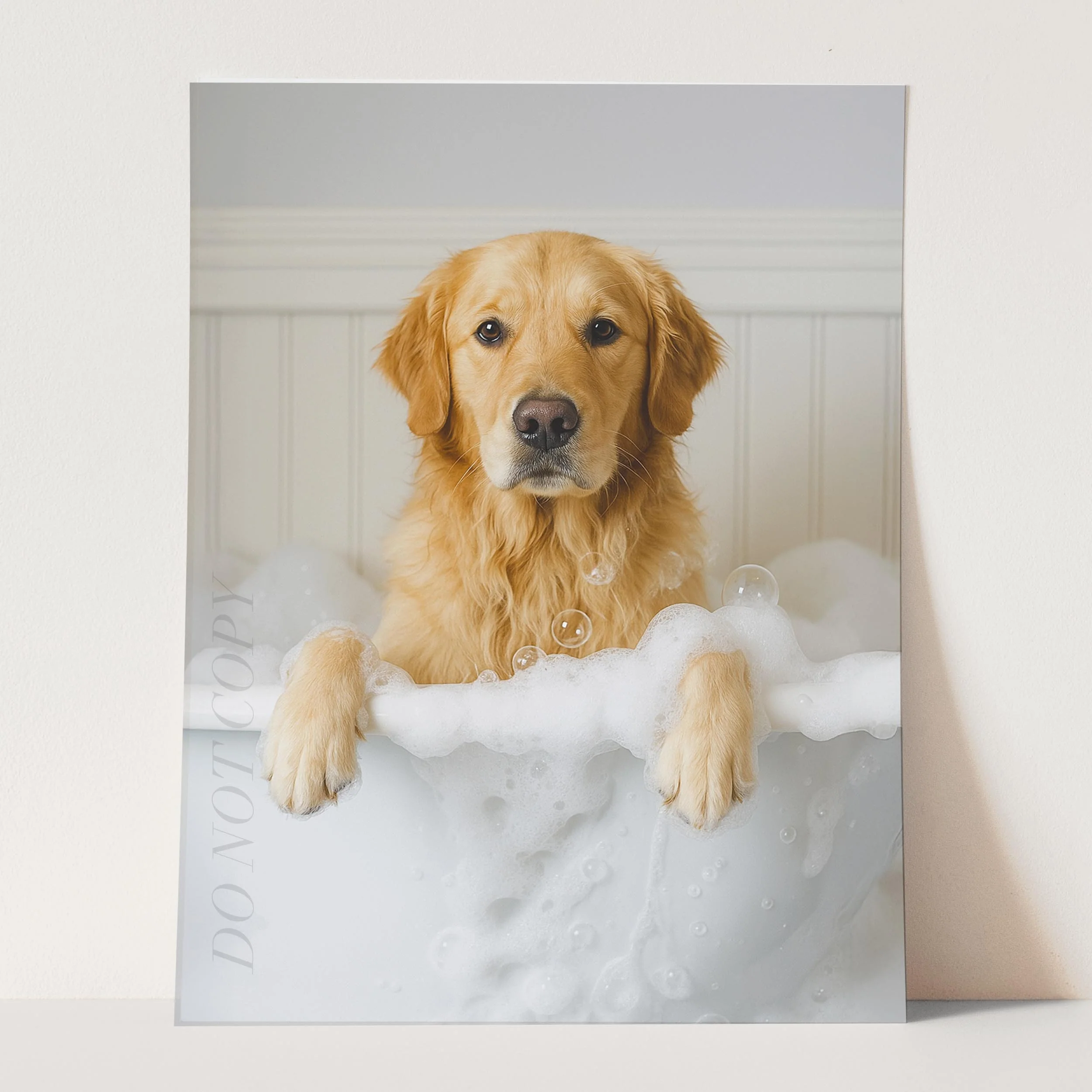 Golden Retriever Dog Bubble Bath - Image 3