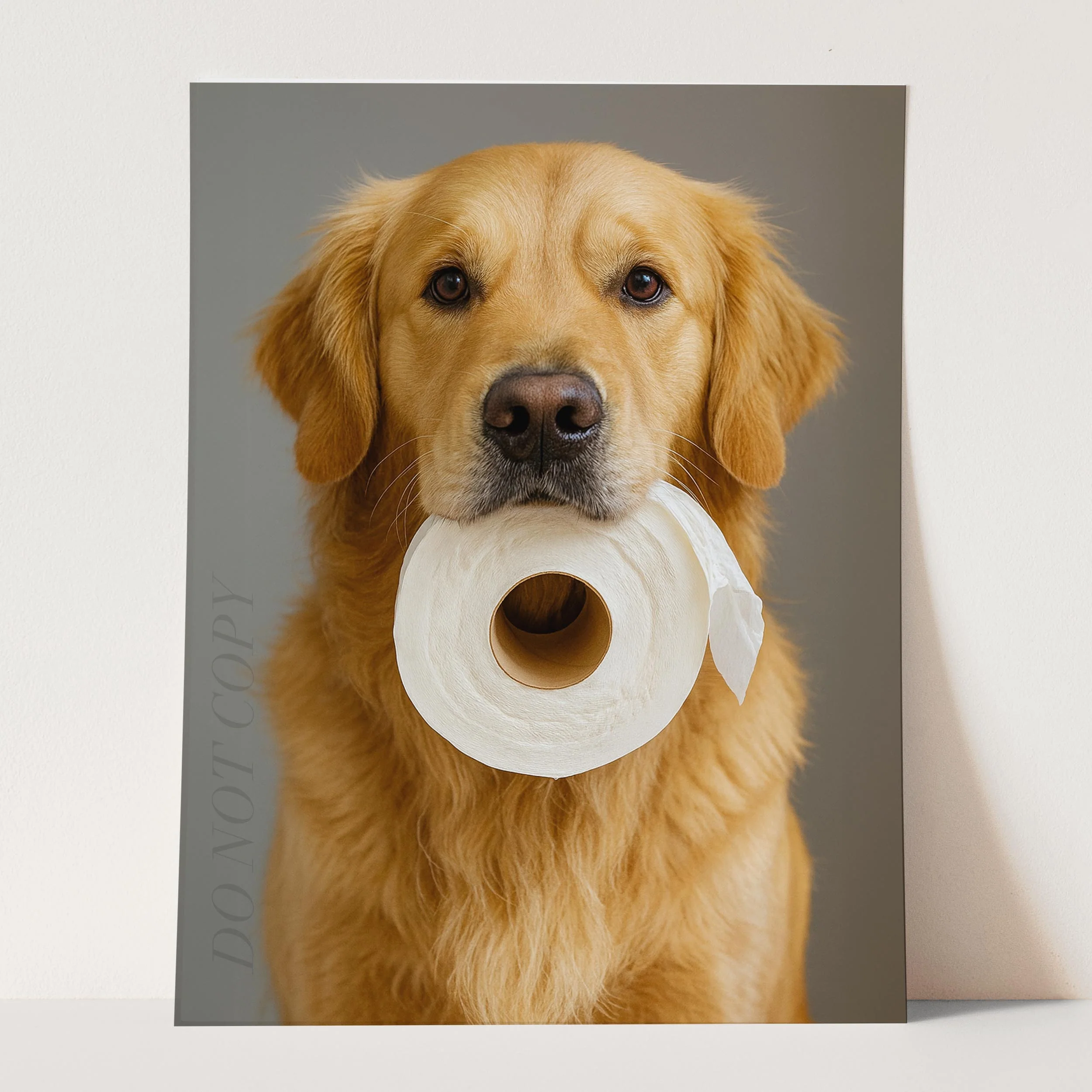 Golden Retriever Dog Toilet Paper - Image 3