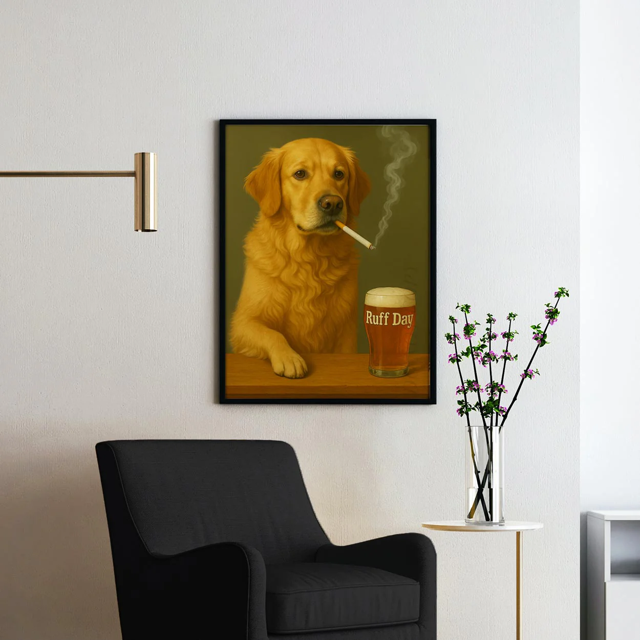 Golden Retriever - Ruff Day - Image 2