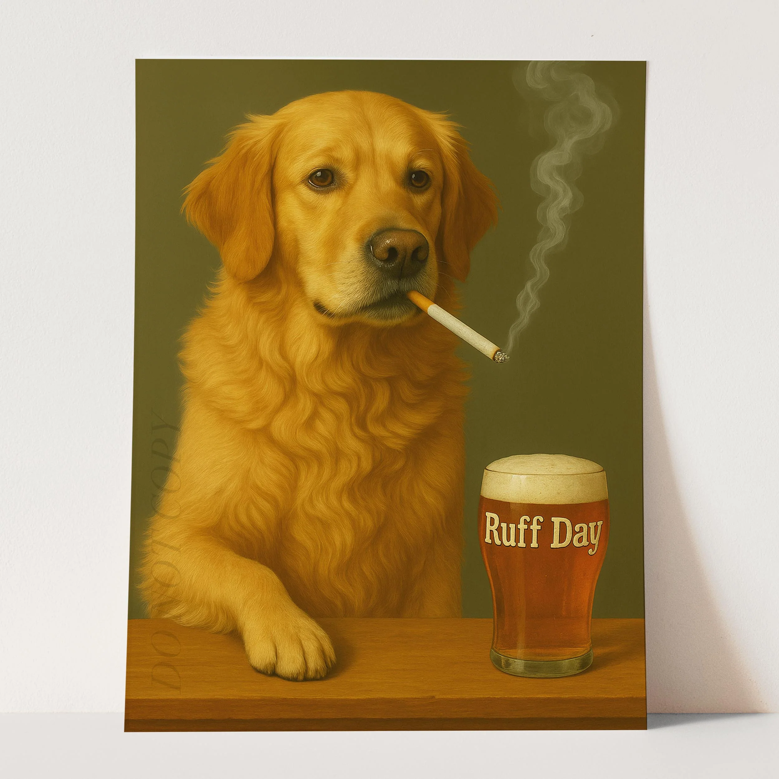Golden Retriever - Ruff Day - Image 3