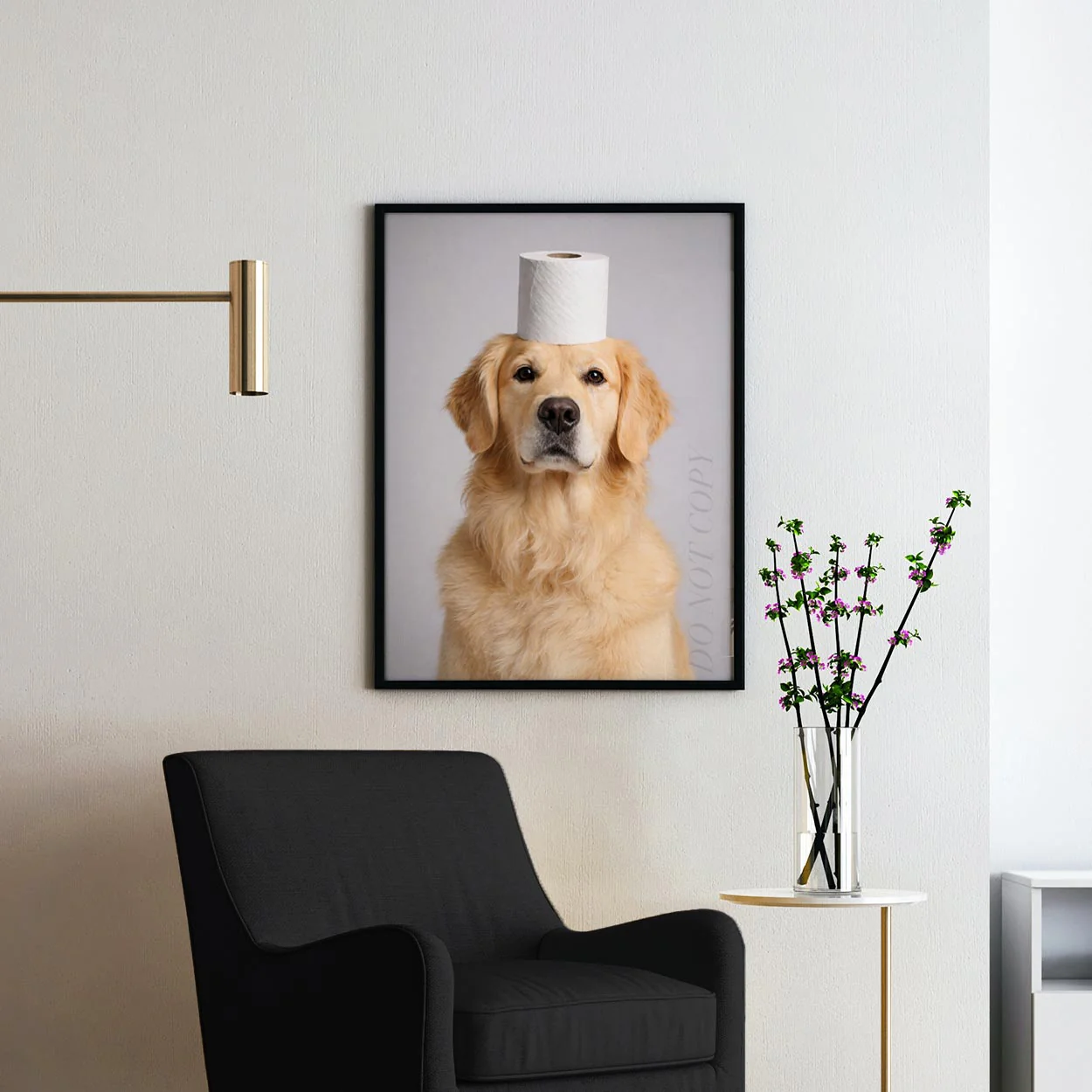 Golden Retriever Toilet Paper - Image 2