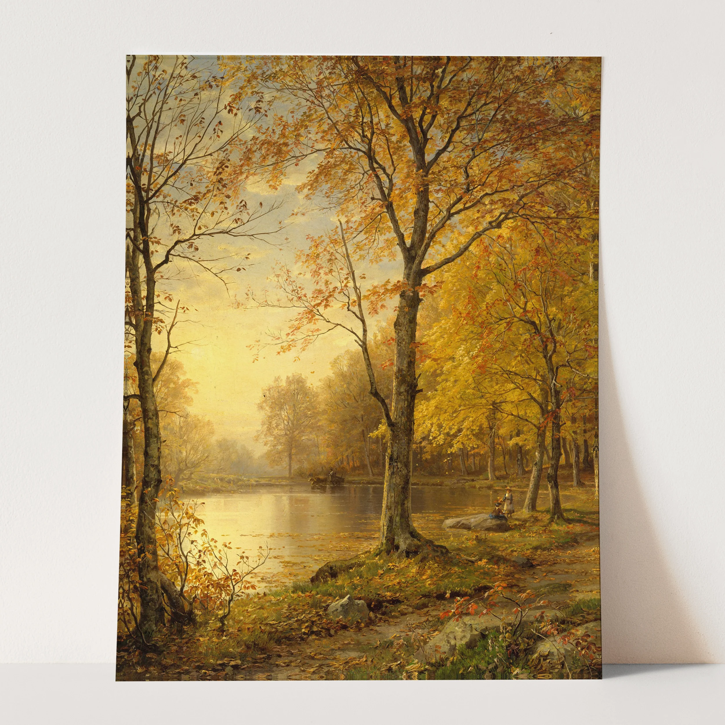 Golden Trees By The River - Image 3