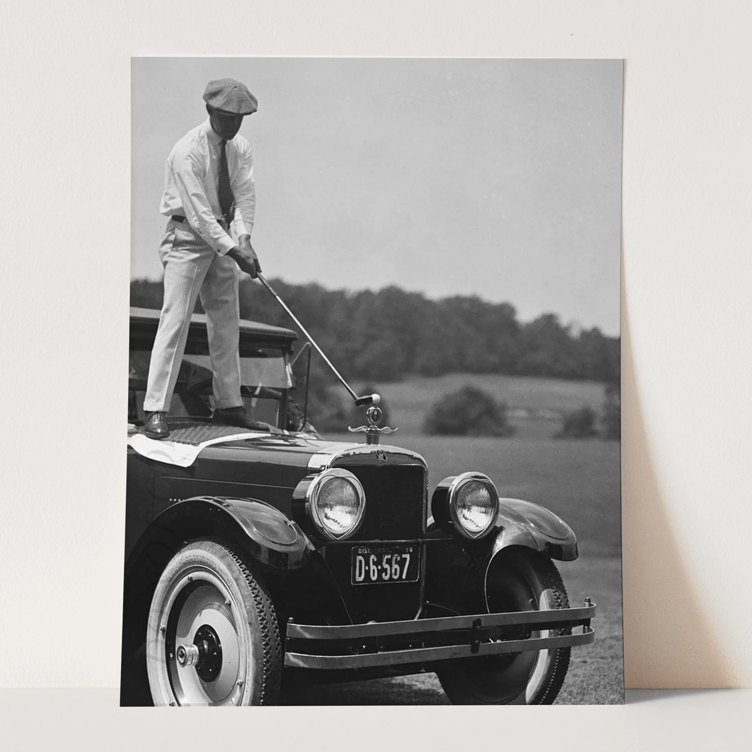 Golfing On Top Of Car - Image 3
