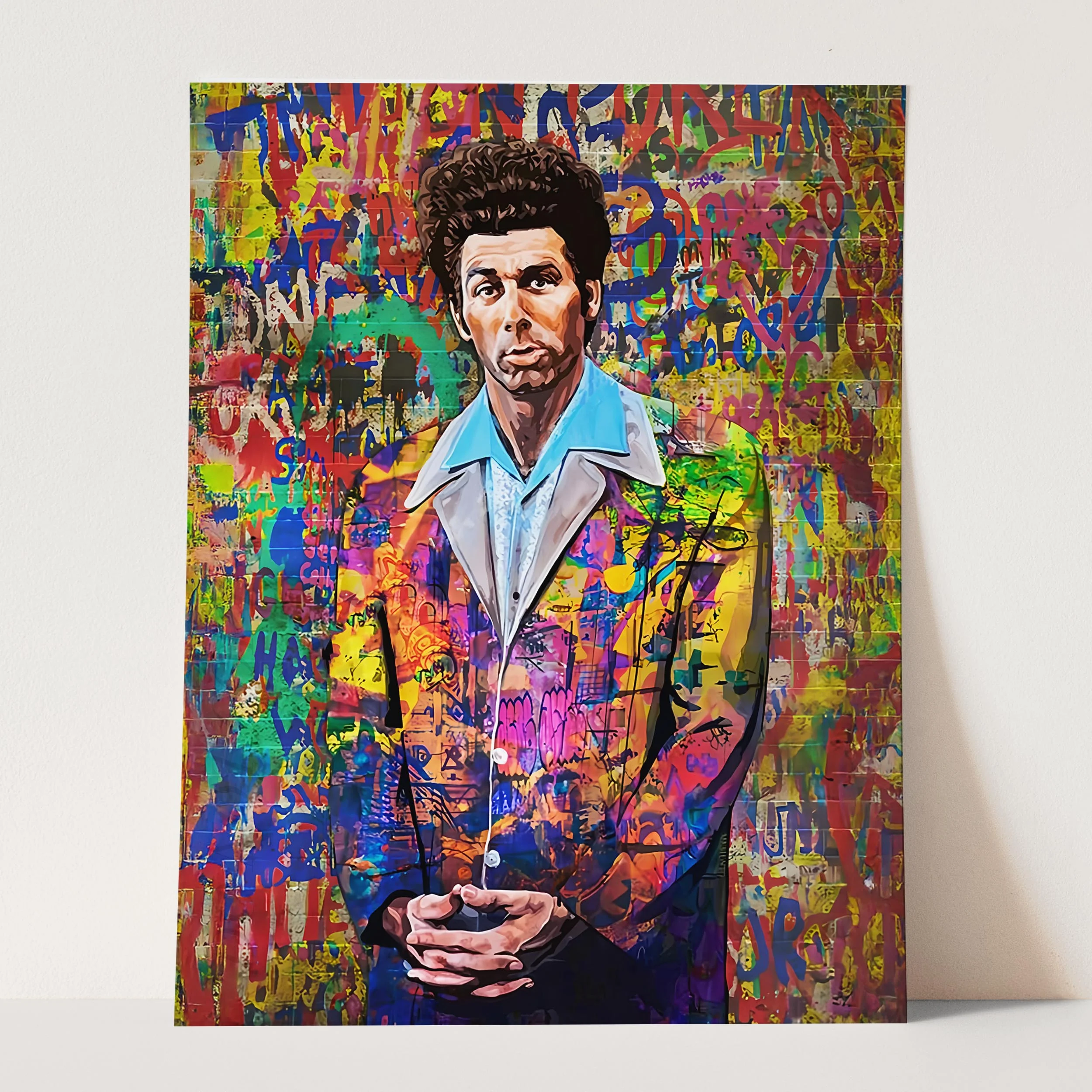 Graffiti Kramer Painting Banksy Style - Image 3