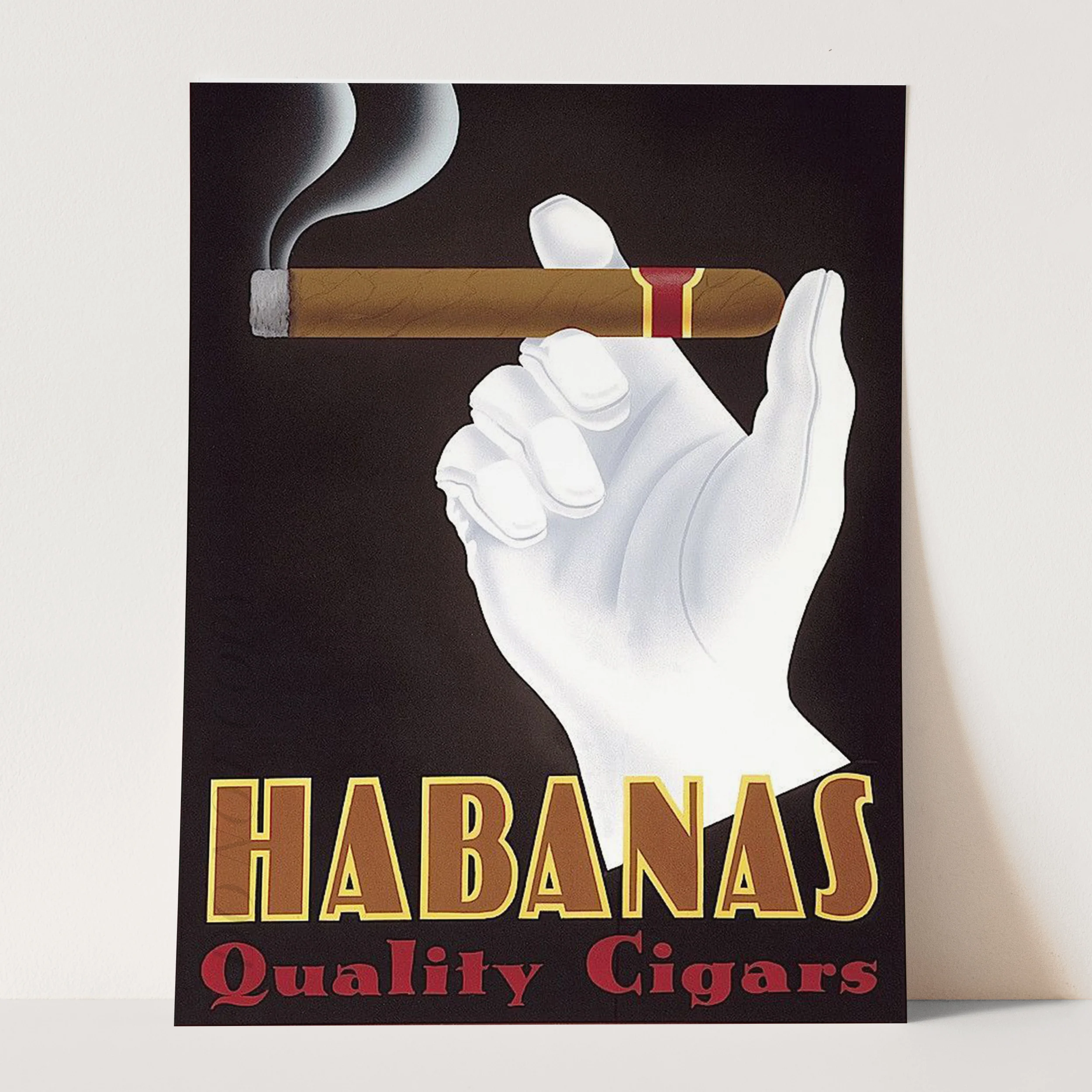 Habanas Quality Cigars Vintage Poster - Image 3