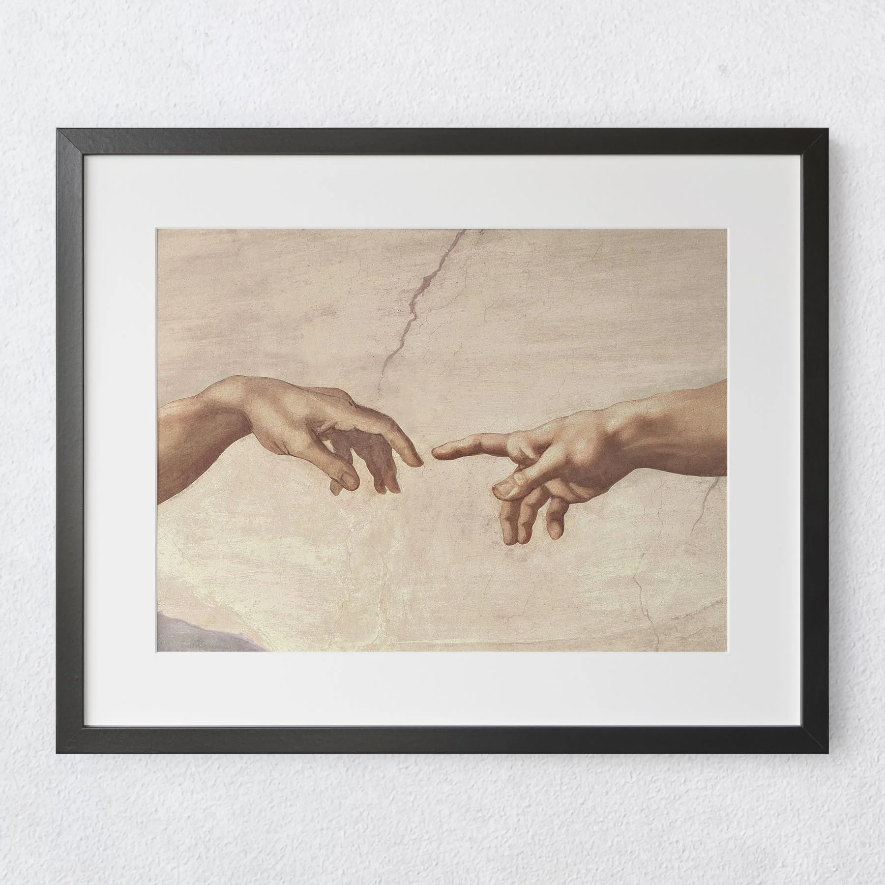 Hands of God and Adam Michelangelo Creation of Adam - Image 5