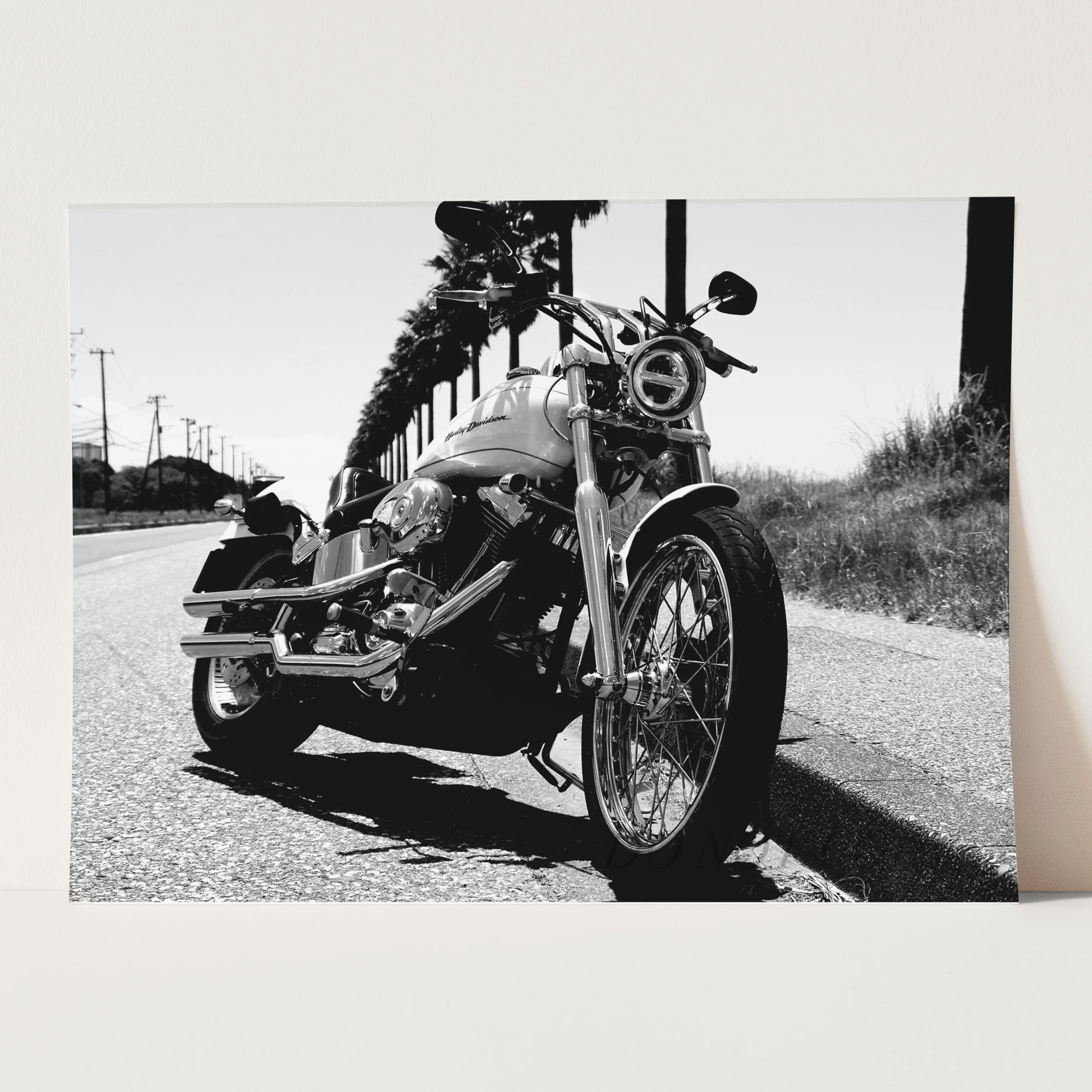 Harley Davidson By The Beach - Image 3
