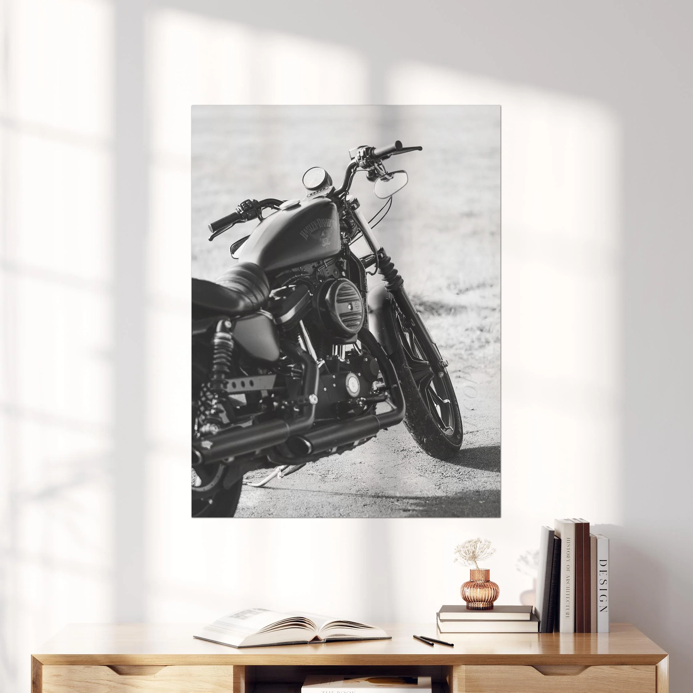Harley Davidson Motorcycle - Image 3