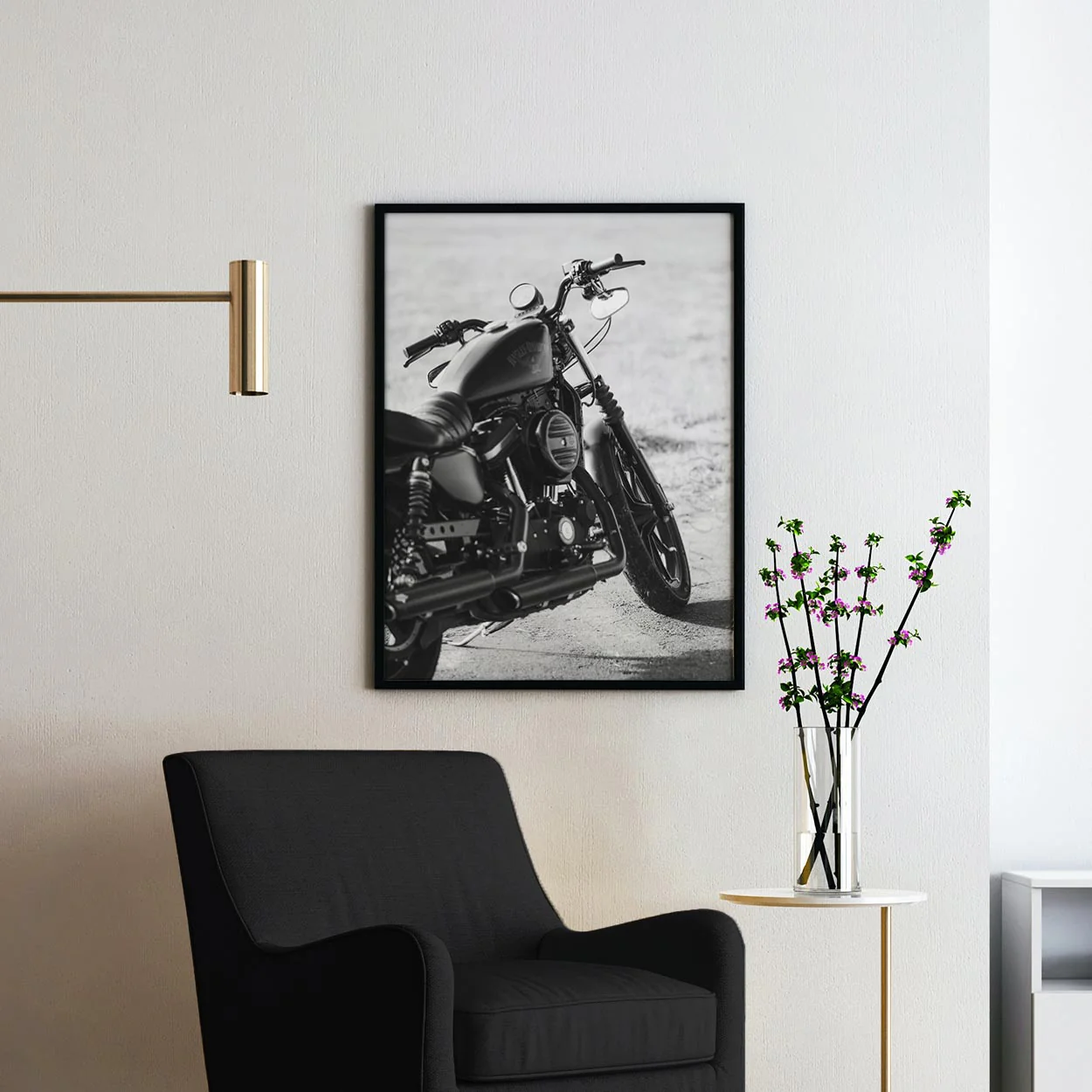 Harley Davidson Motorcycle - Image 4