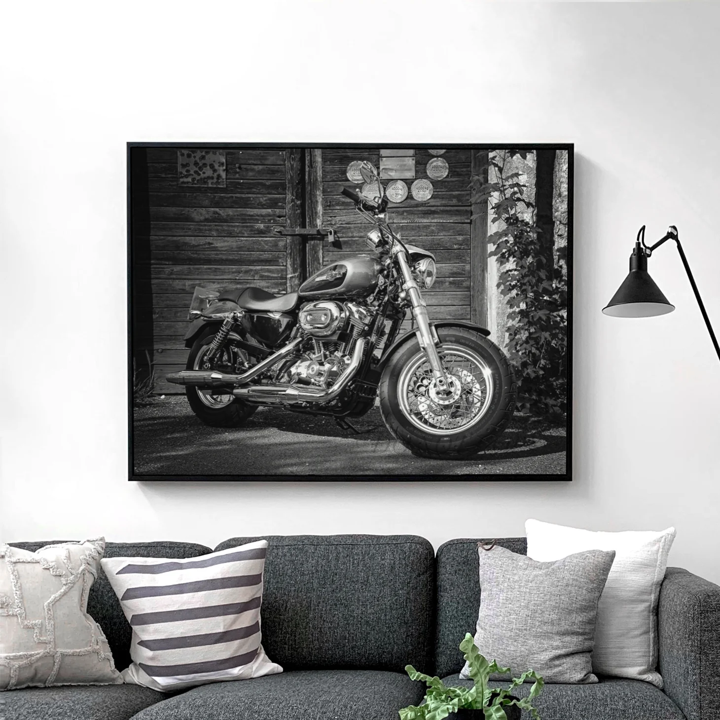 Harley Davidson Motorcycle Vintage - Image 2