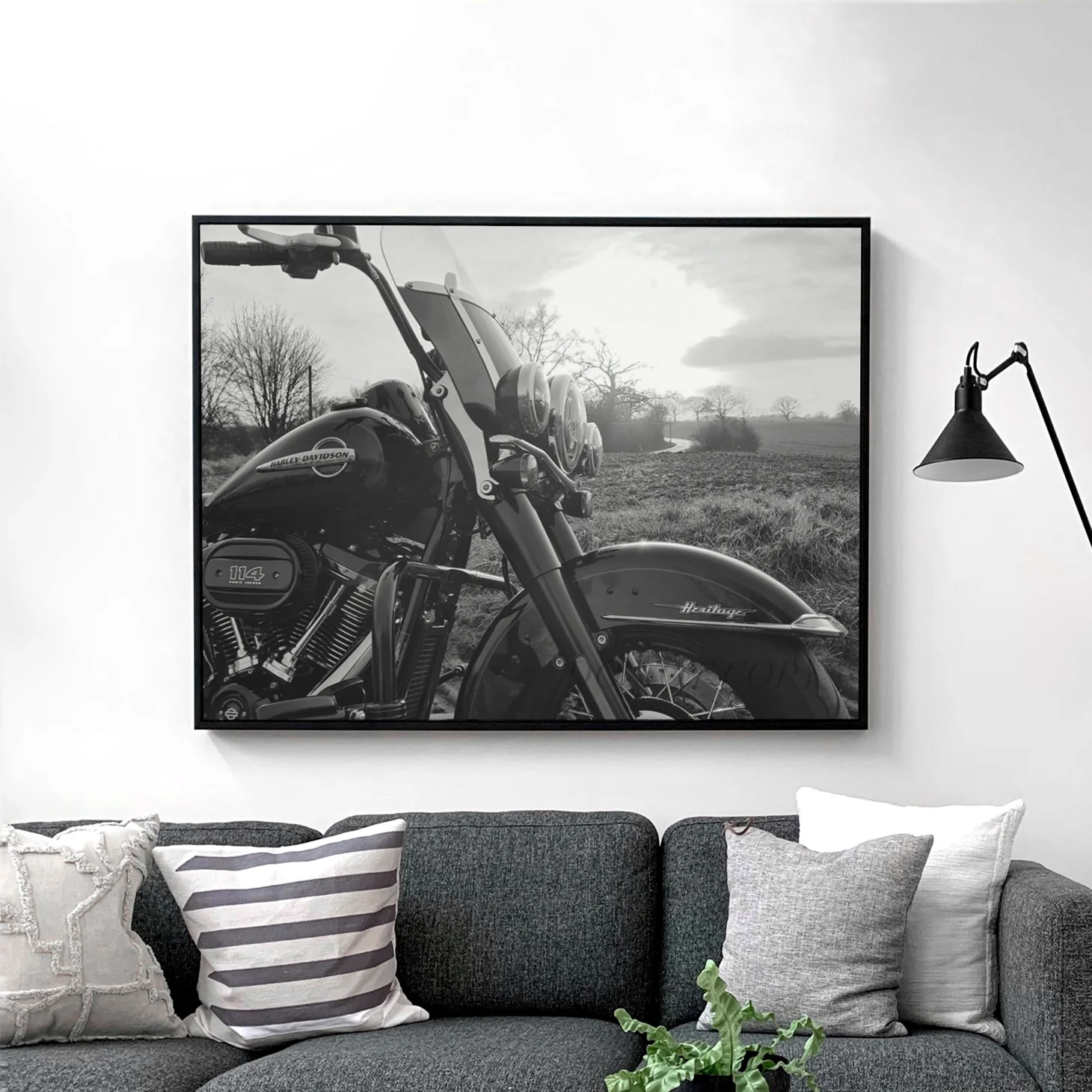 Harley Davidson Sunset - Image 2