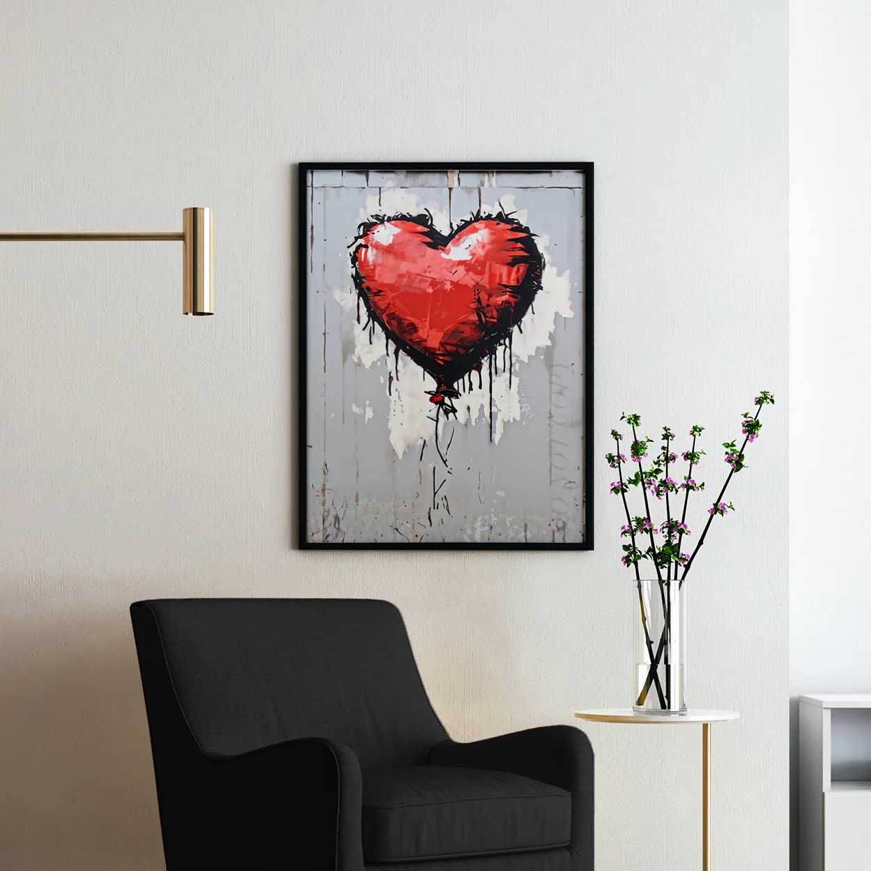 Heart Balloon Banksy - Image 2