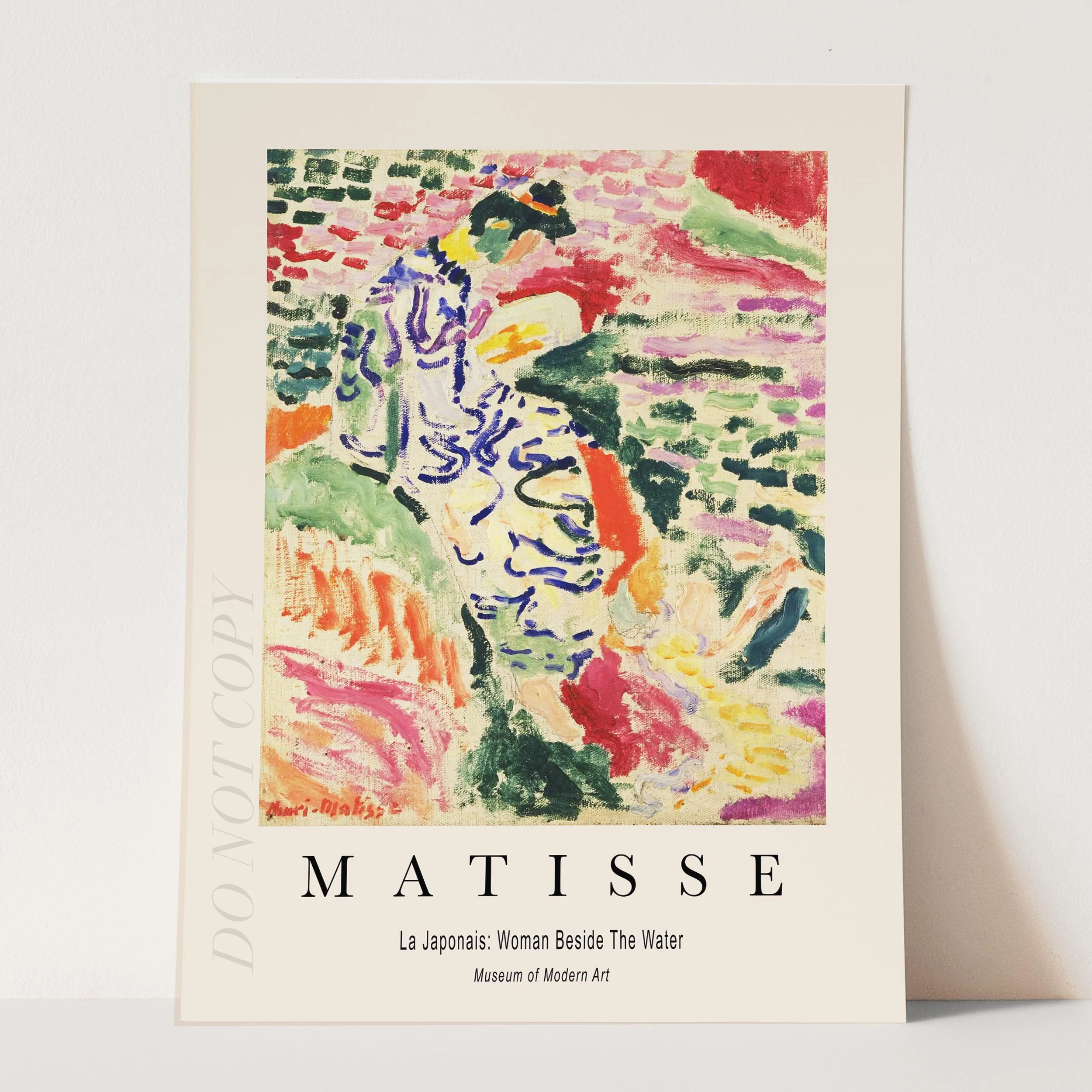 Henri Matisse - La Japonaise, Woman Beside The Water - Image 3