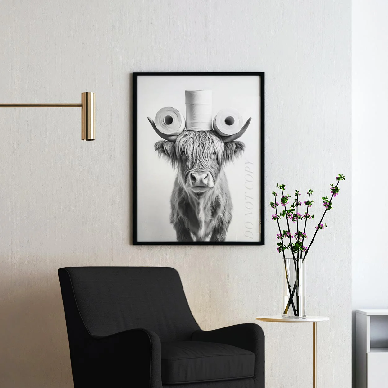 Highland Cow Toilet Paper - Image 2