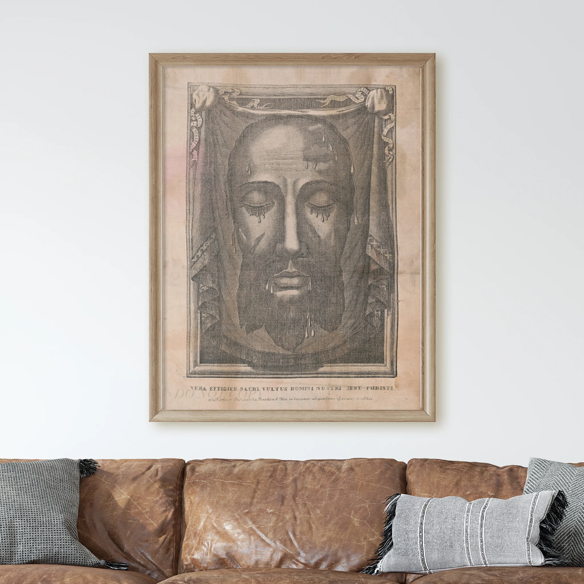 Holy Face of Jesus Christ Relic from Pope St Pius - Image 2