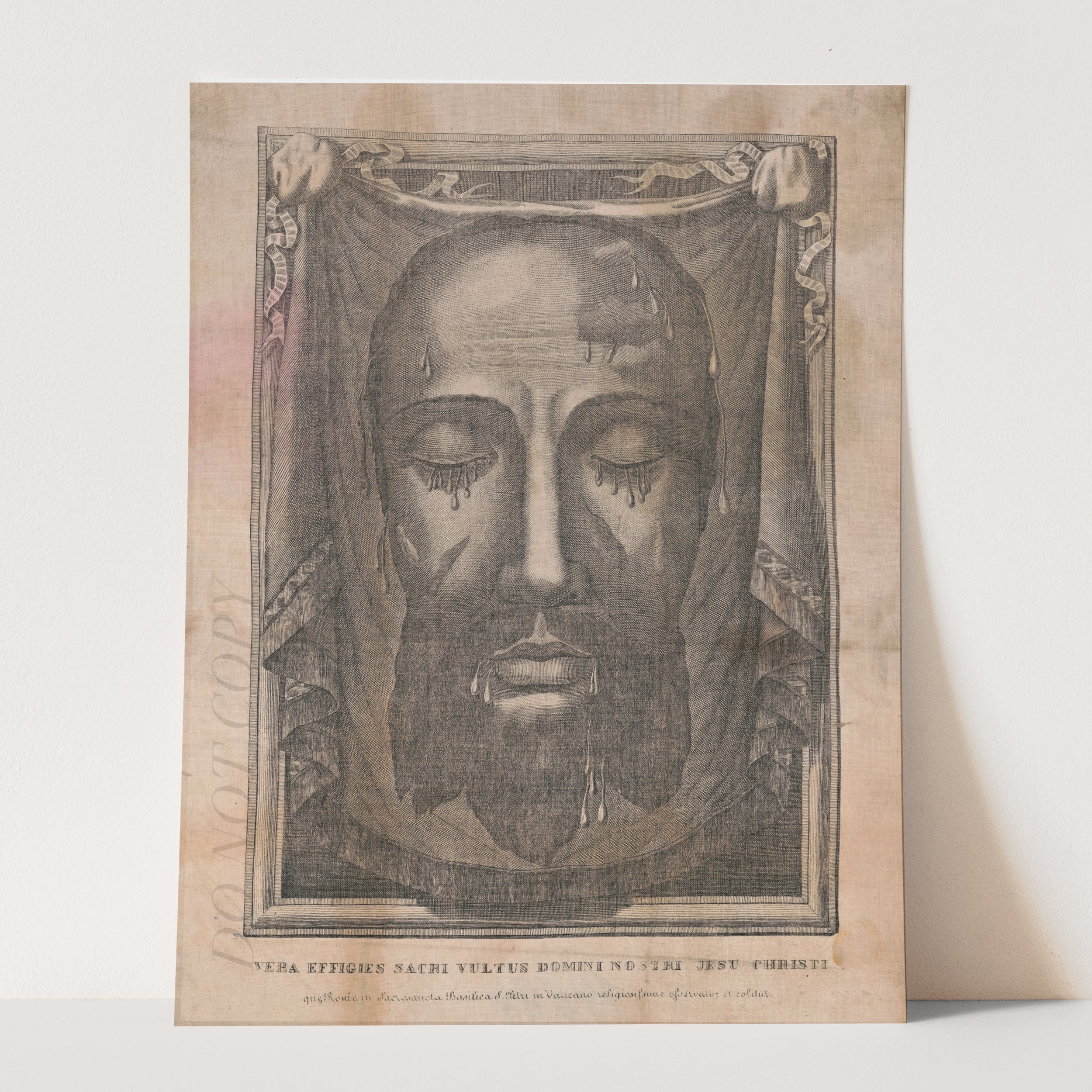 Holy Face of Jesus Christ Relic from Pope St Pius - Image 3
