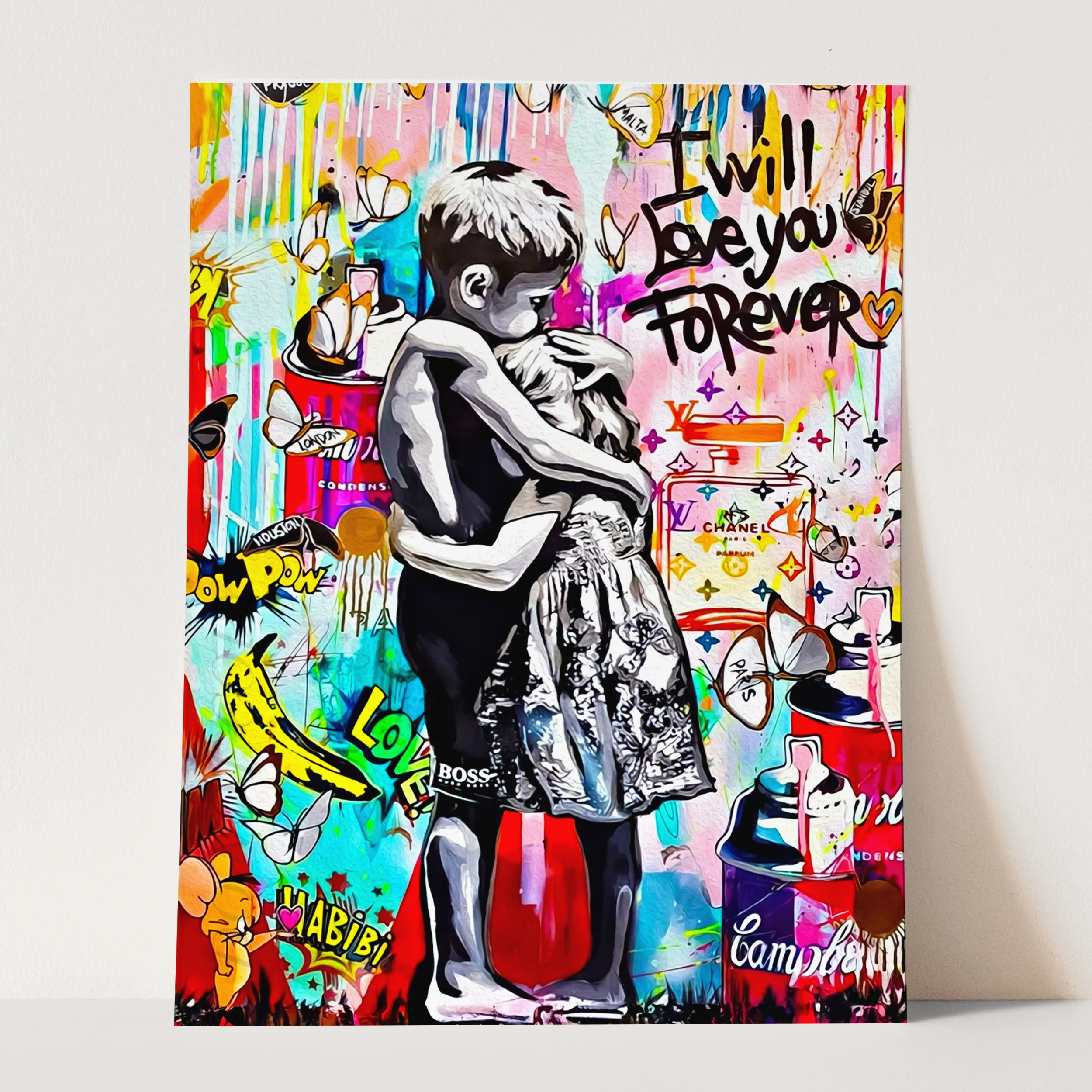 I Will Love You Forever Banksy - Image 3