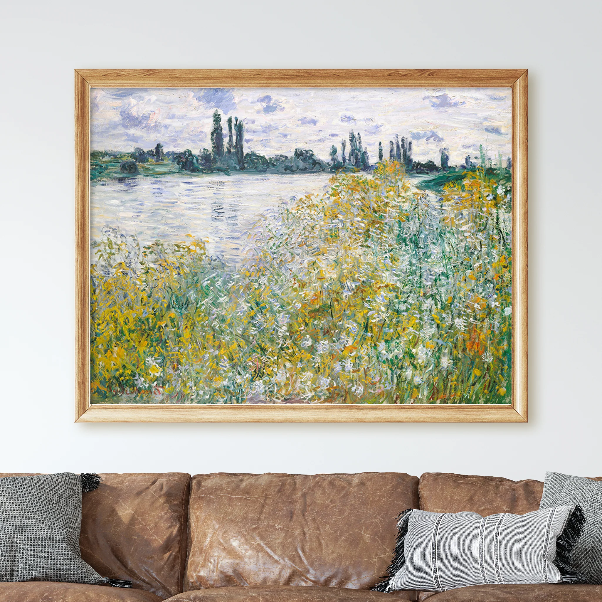 Île aux Fleurs near Vétheuil (1880) by Claude Monet - Image 2