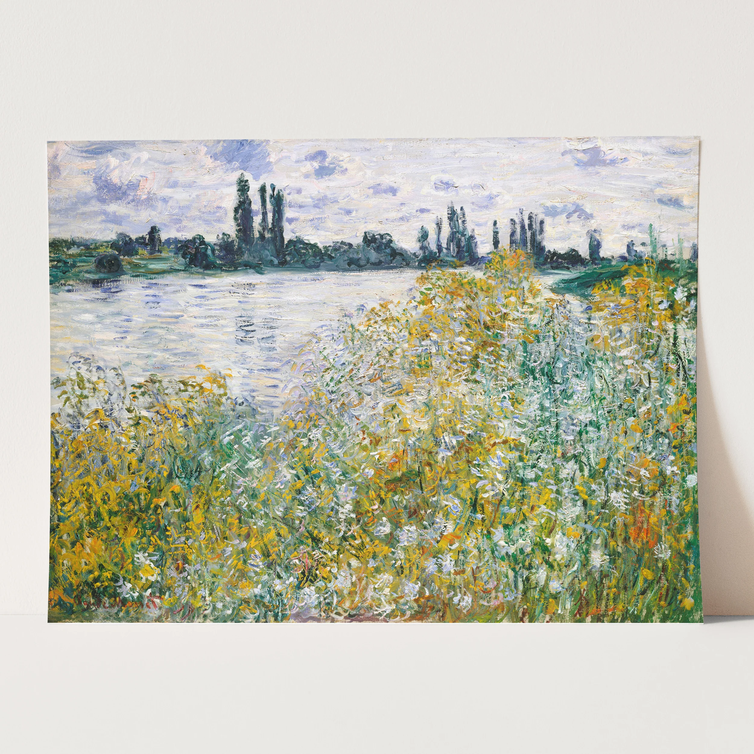 Île aux Fleurs near Vétheuil (1880) by Claude Monet - Image 3