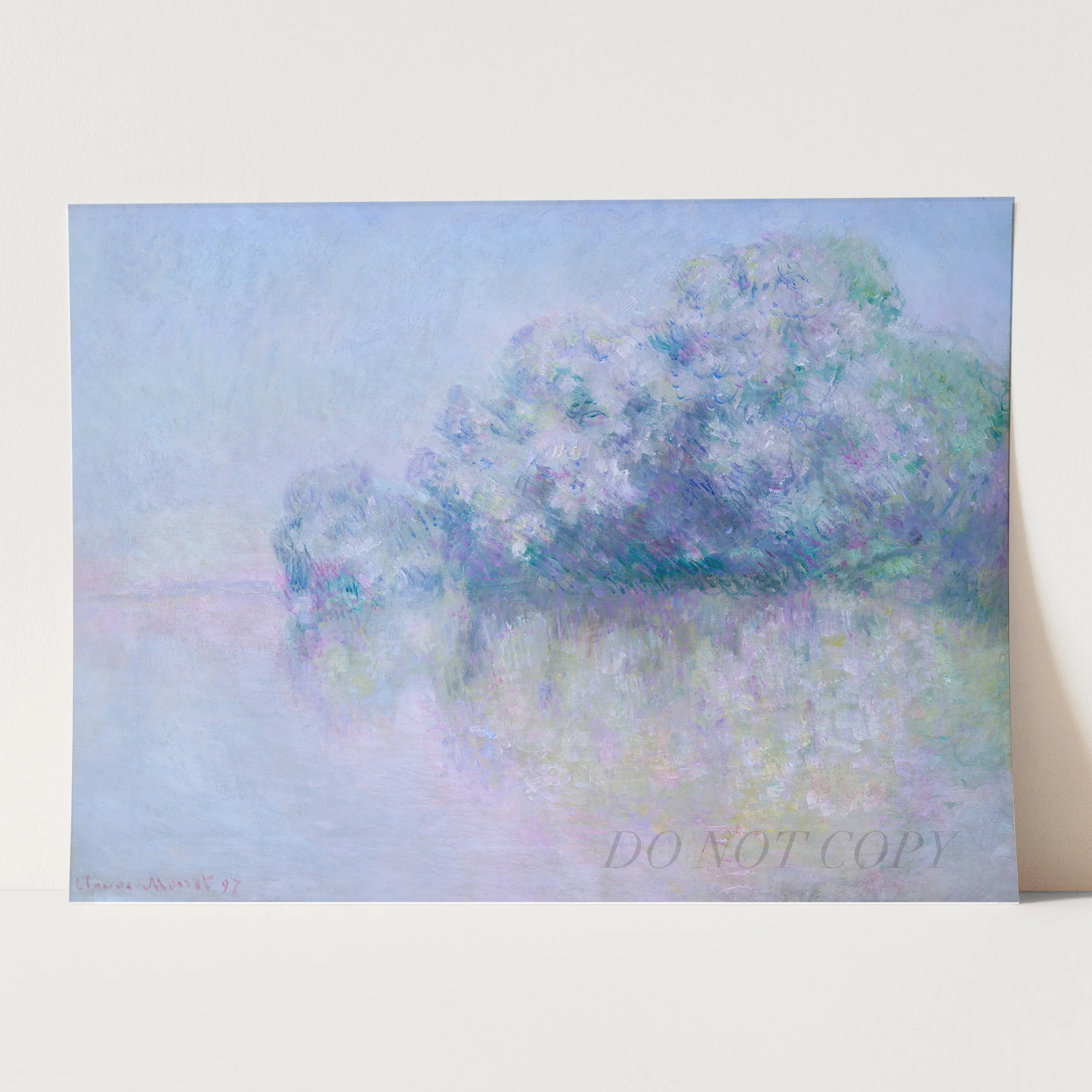 Île aux Orties near Vernon (1897) by Claude Monet - Image 3