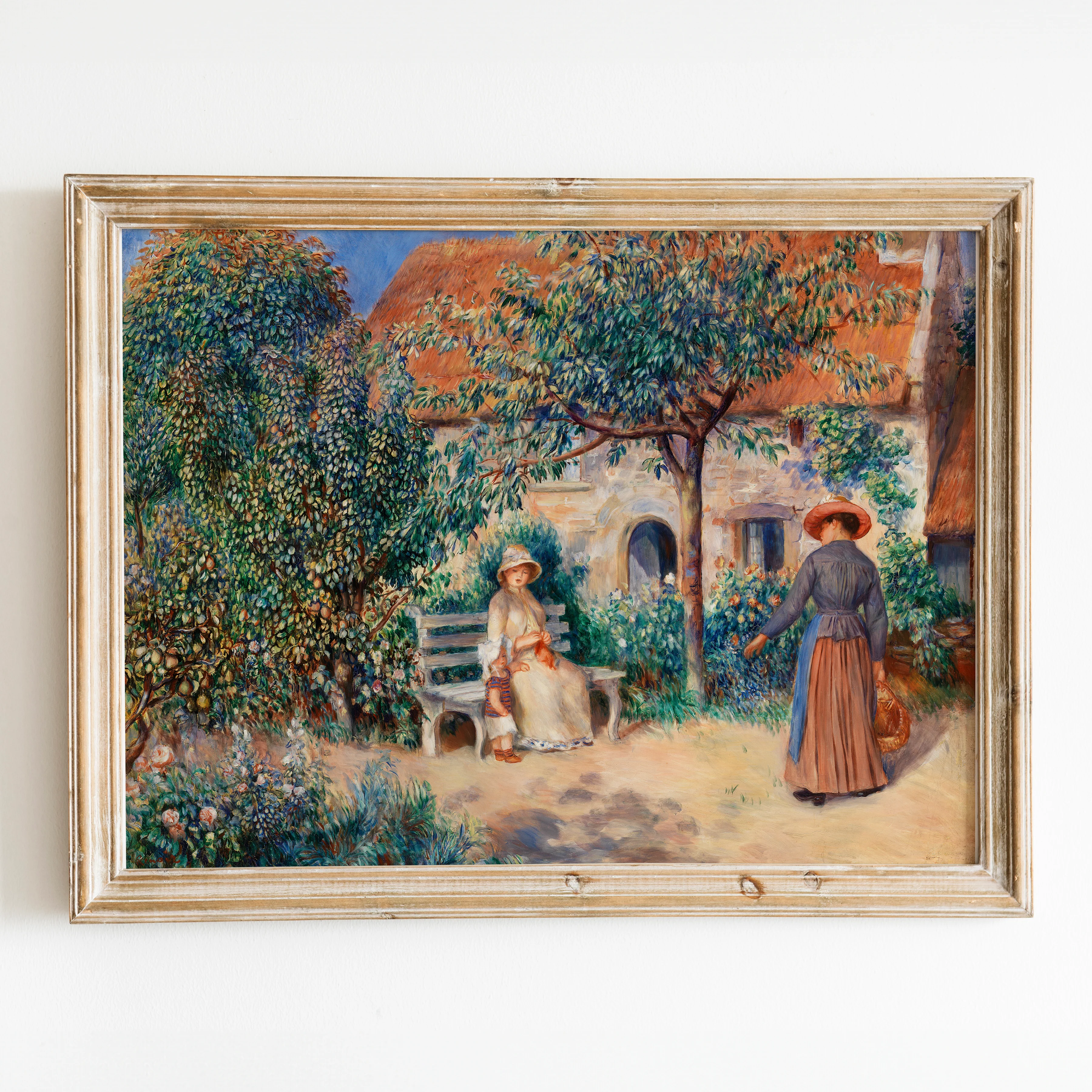 In Brittany (1886) by Pierre-Auguste Renoir