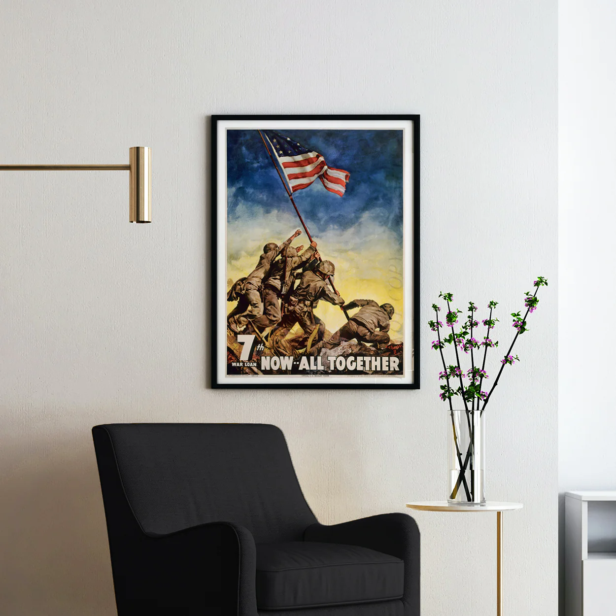 Iwo Jima Marines All Together Now - Image 2