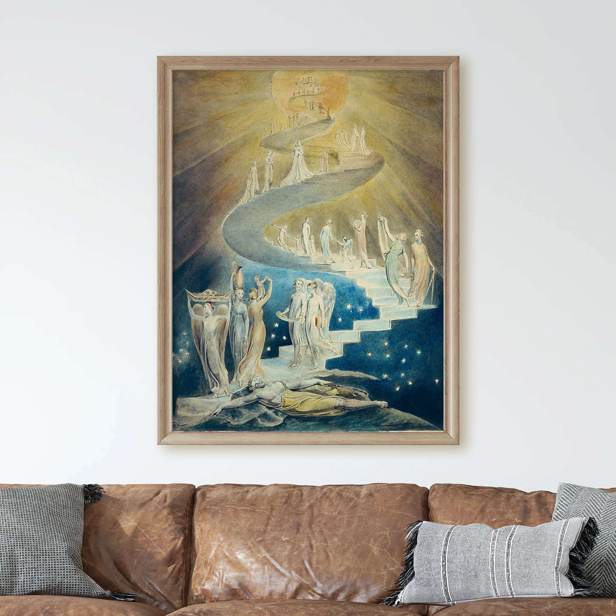Jacobs Ladder by William Blake - Image 2