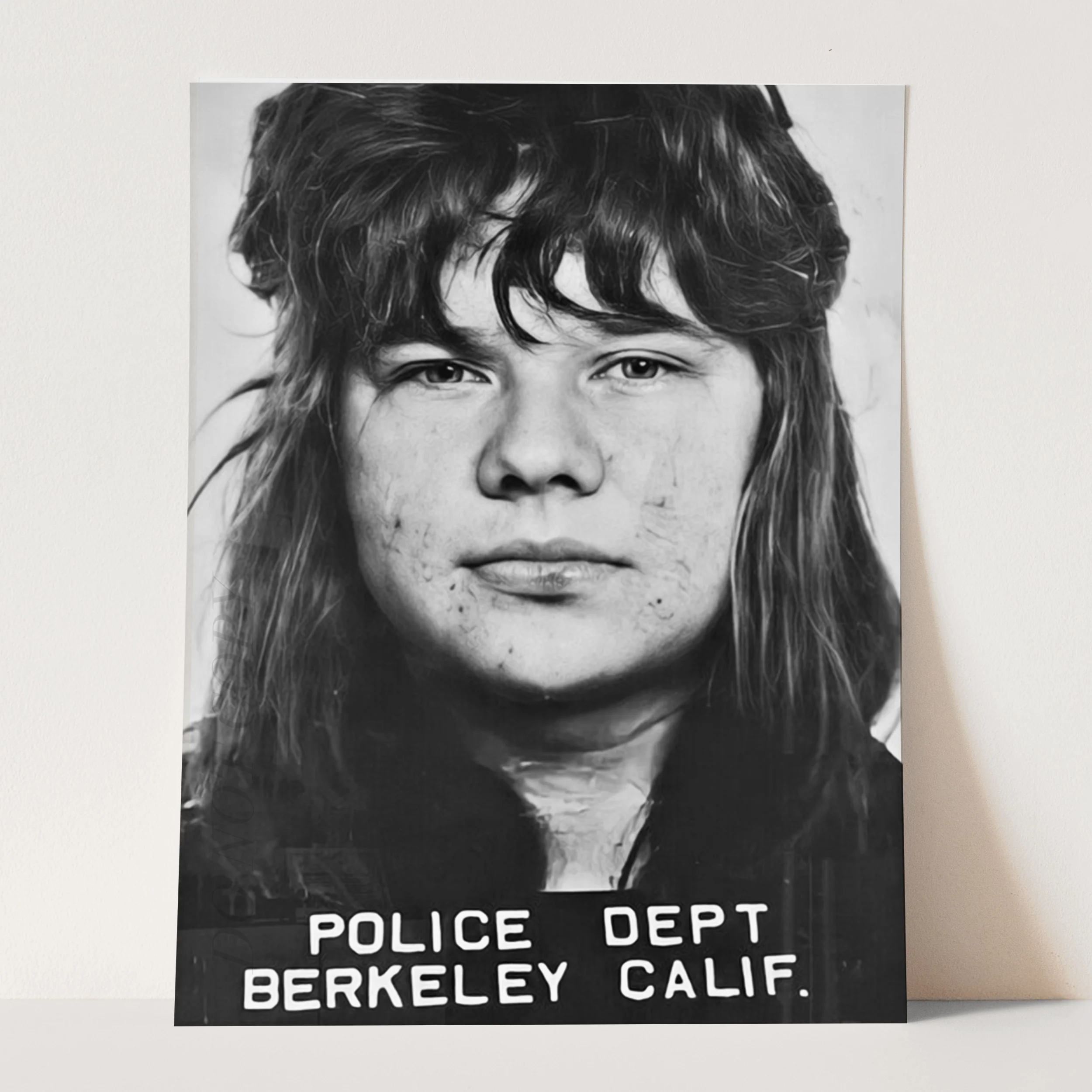 Janis Joplin Prison Mug Shot - Image 3