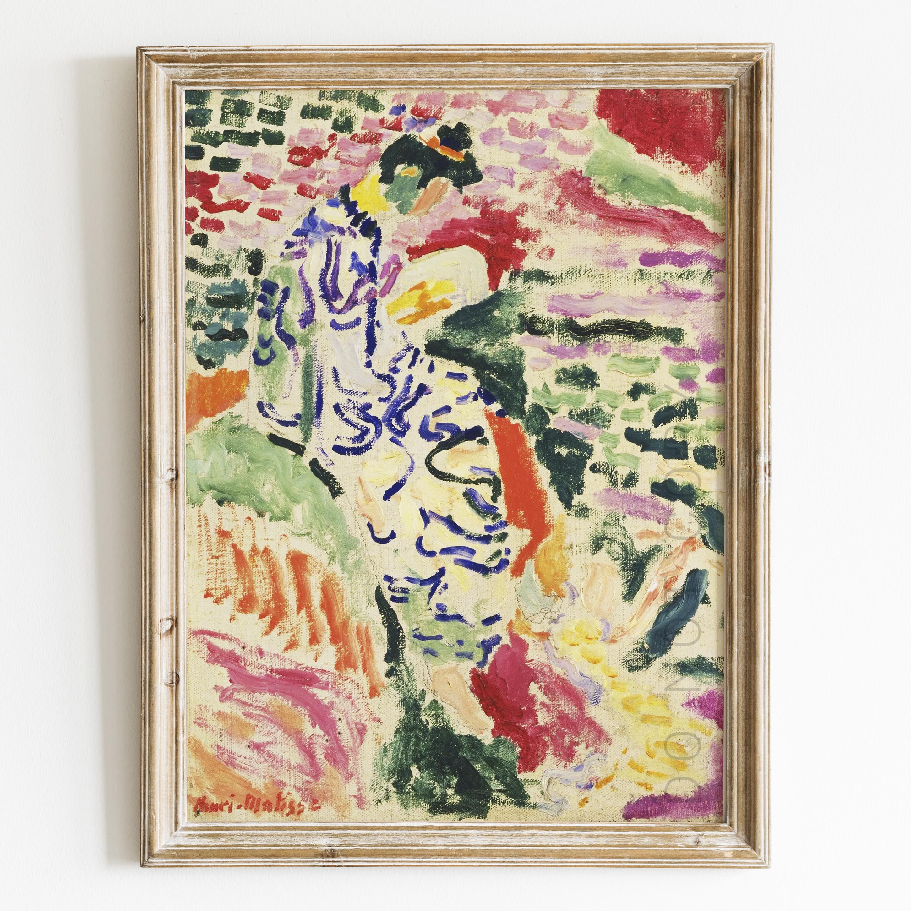 Japanese Woman by Water by Henri Matisse
