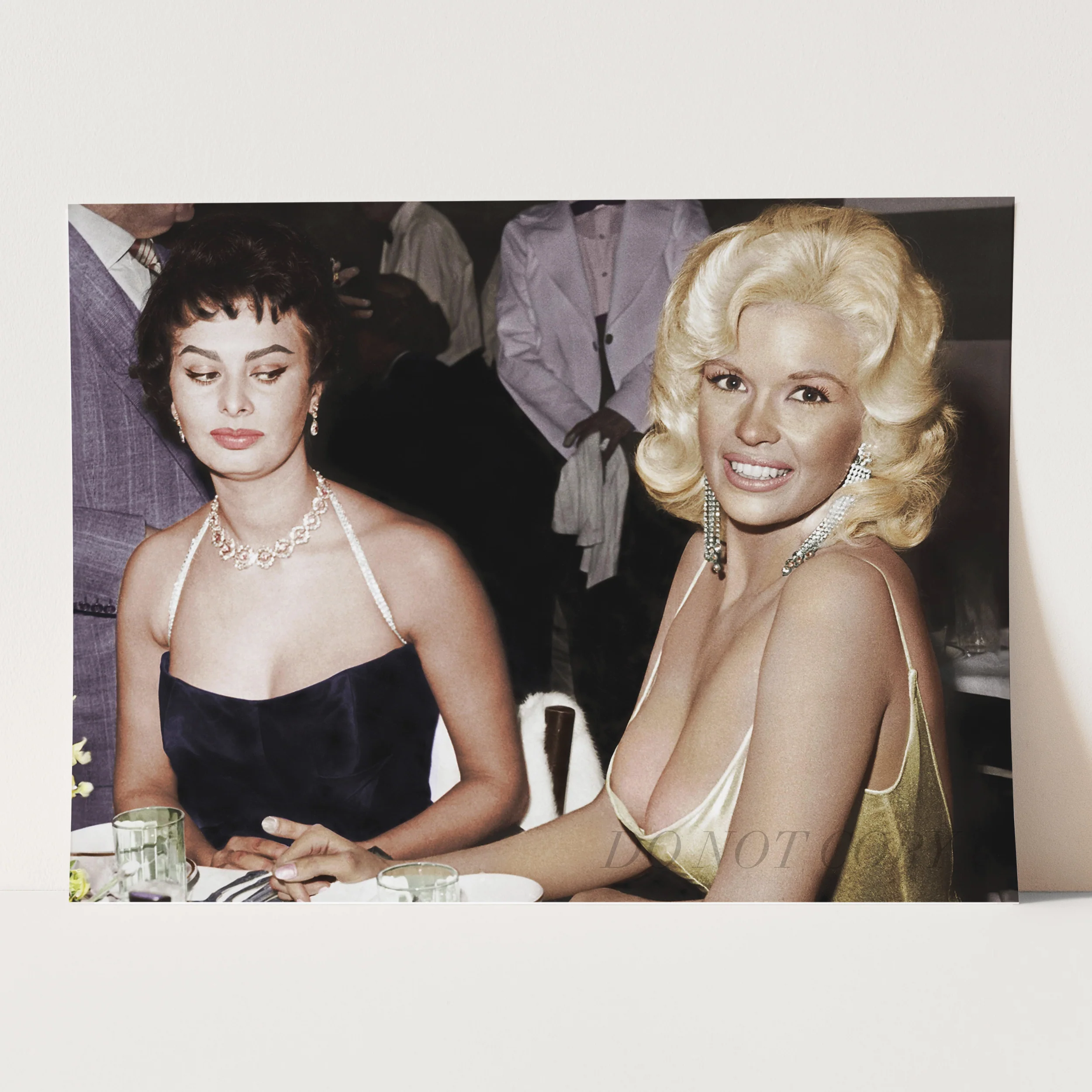 Jayne Mansfield Sophia Loren the Side Eye - Image 3