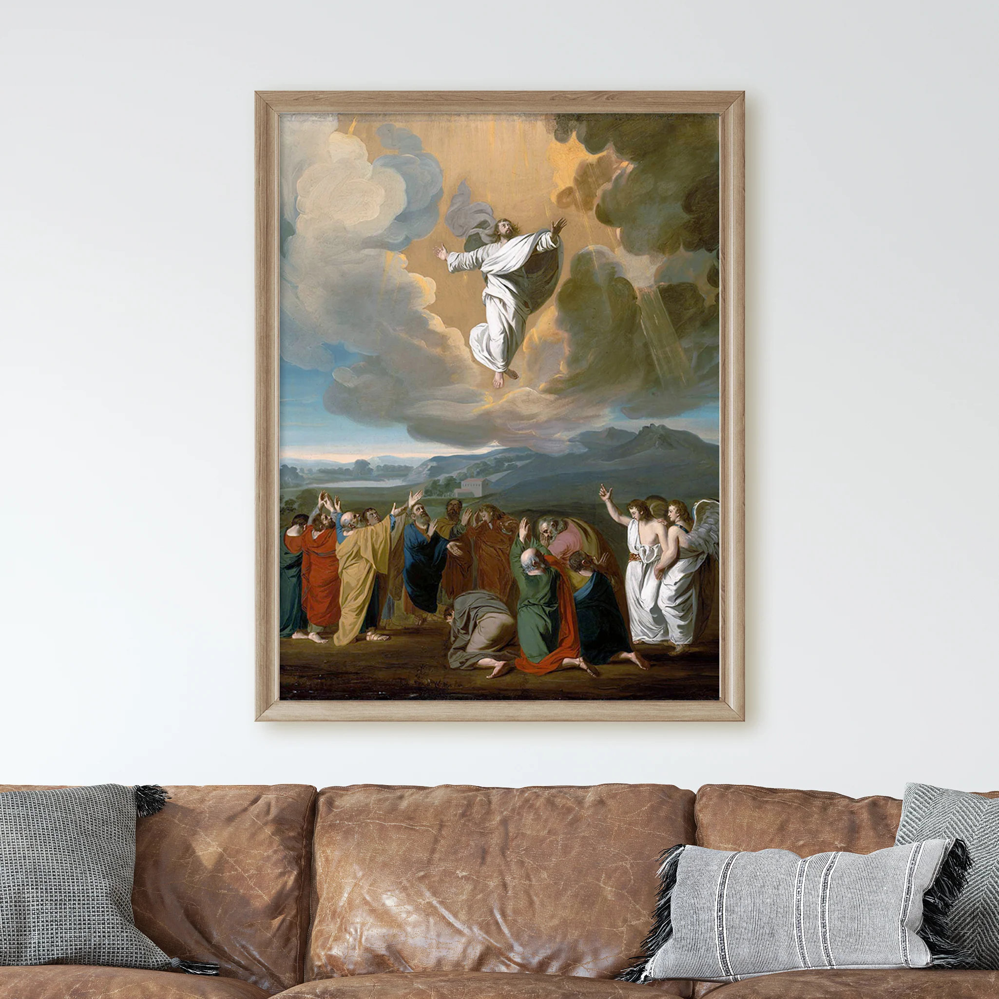 Jesus Ascending to Heaven (1775) by John Singleton Copley - Image 2