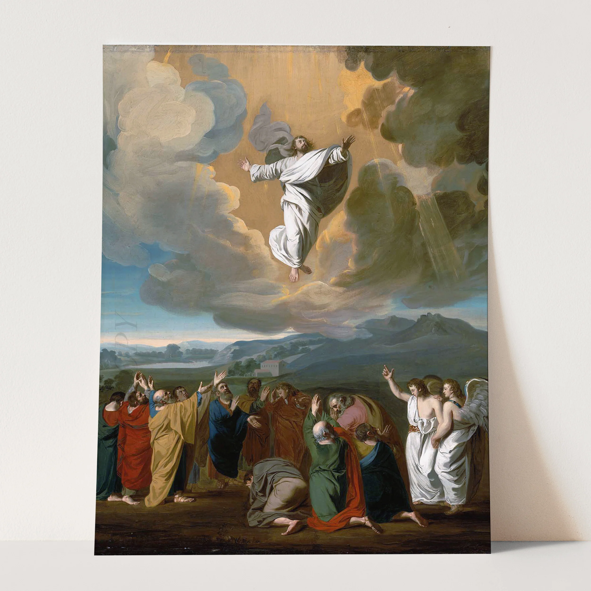Jesus Ascending to Heaven (1775) by John Singleton Copley - Image 3