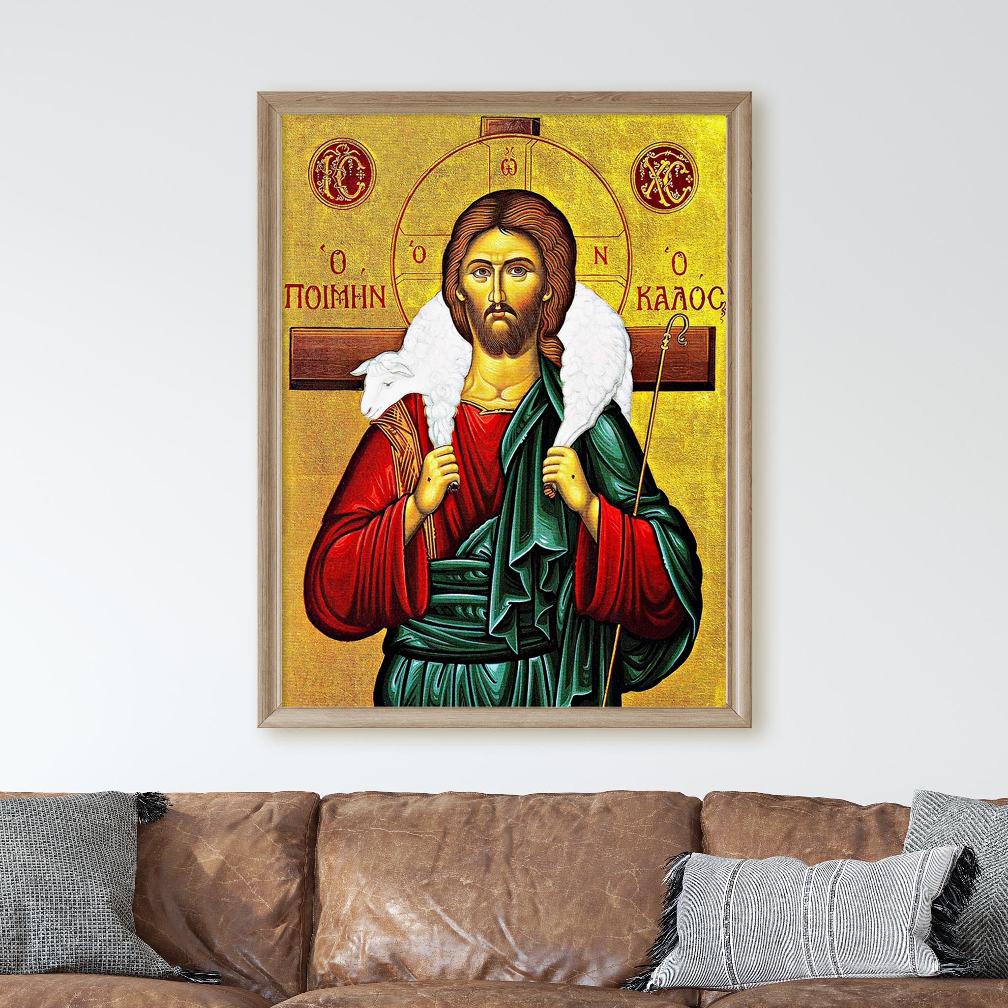 Jesus Christ Holding Lamb - Image 3