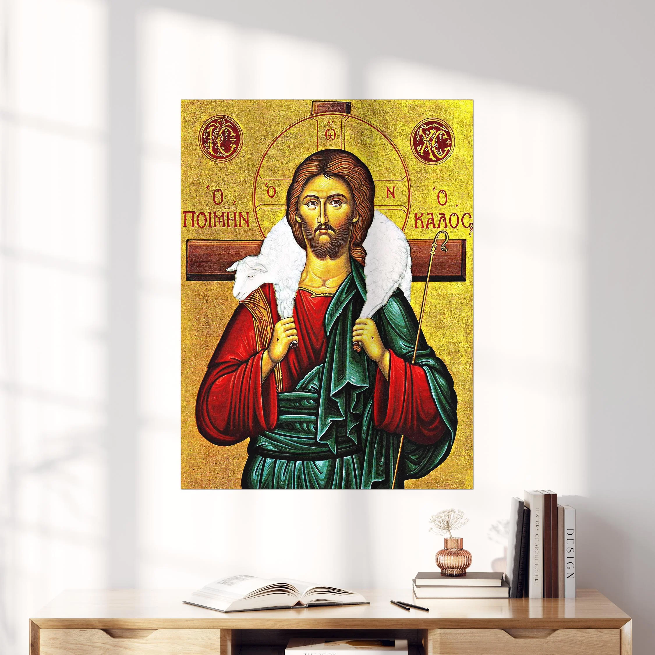 Jesus Christ Holding Lamb - Image 4