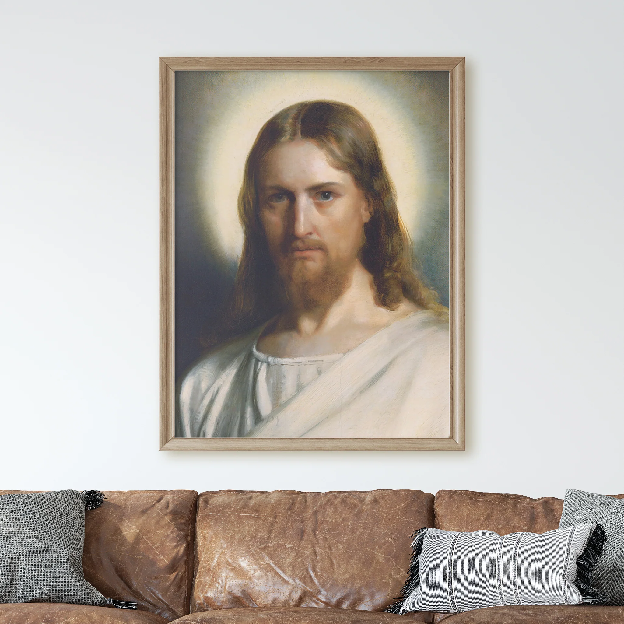 Jesus Christ Portrait by Carl Bloch - Image 2