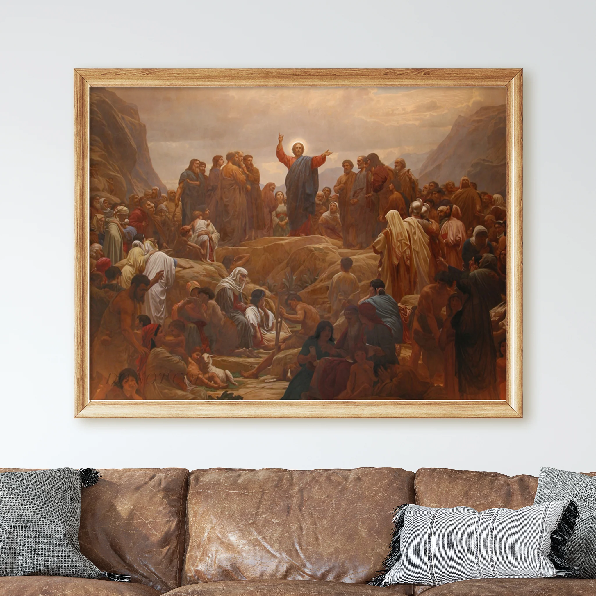 Jesus Christ Sermon On The Mount - Image 2
