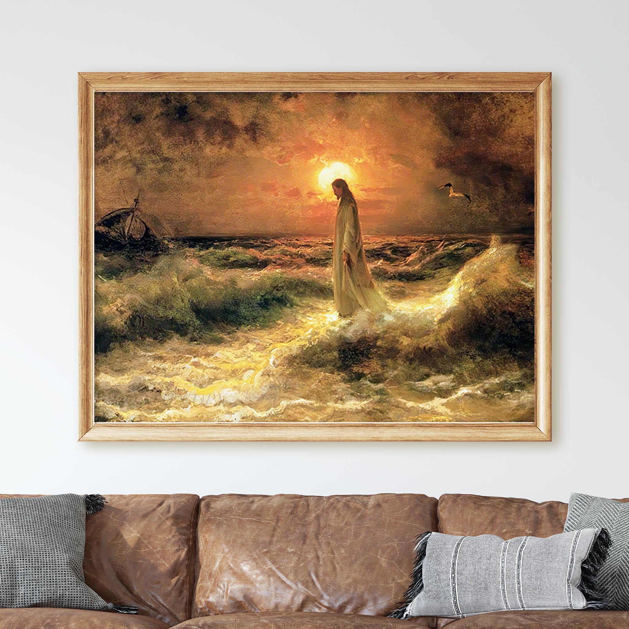 Jesus Christ Walking On Water - Image 3