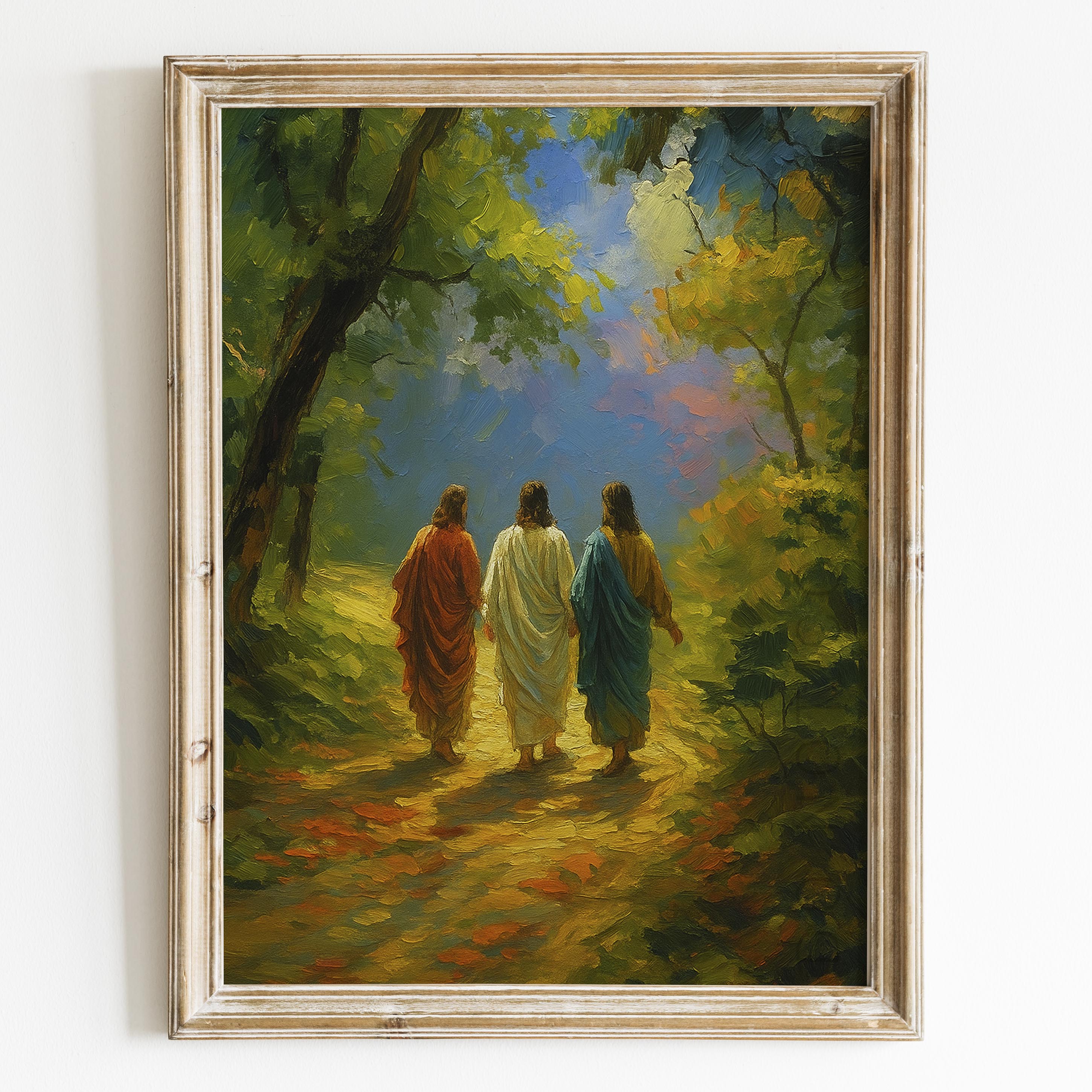 Jesus On The Road To Emmaus