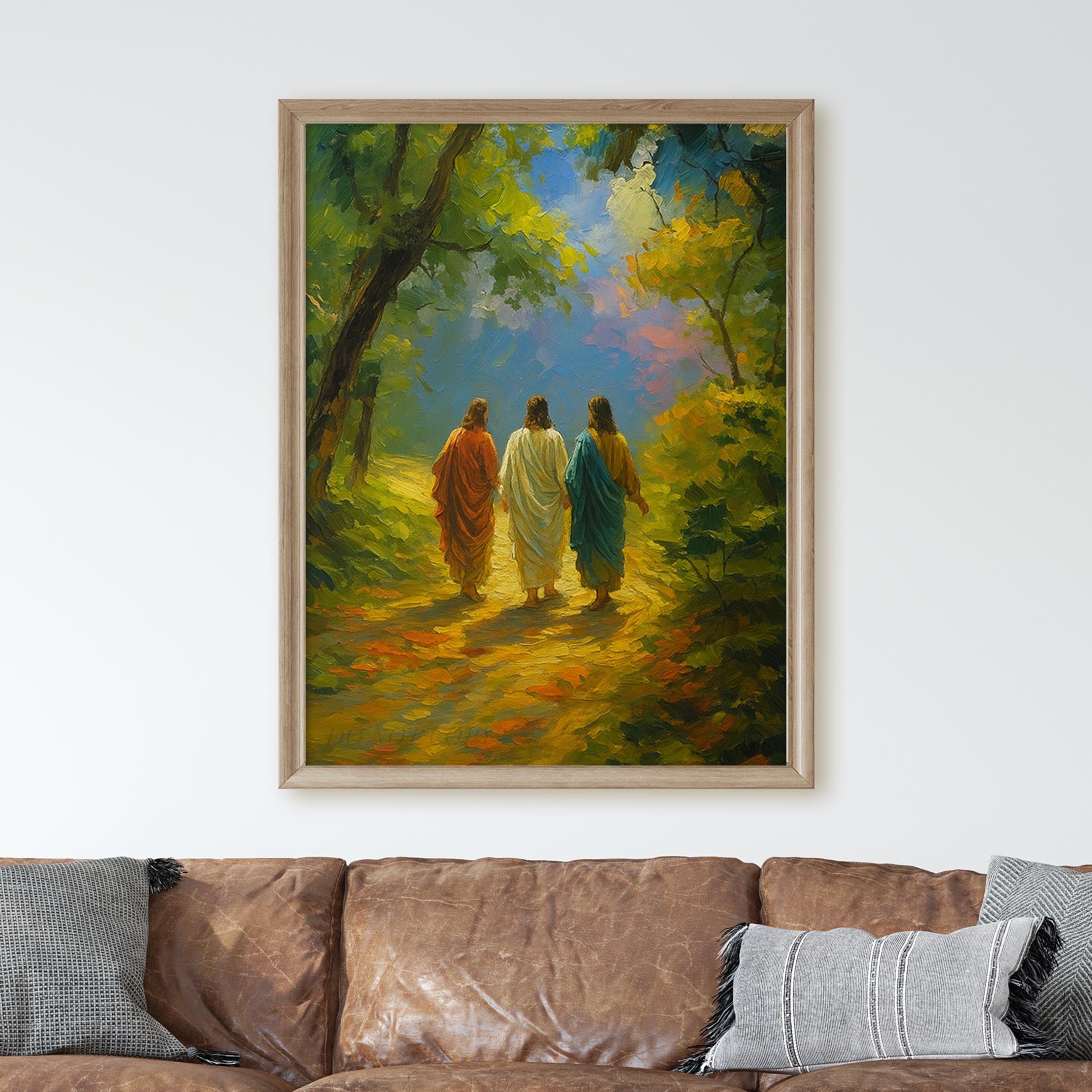 Jesus On The Road To Emmaus - Image 2