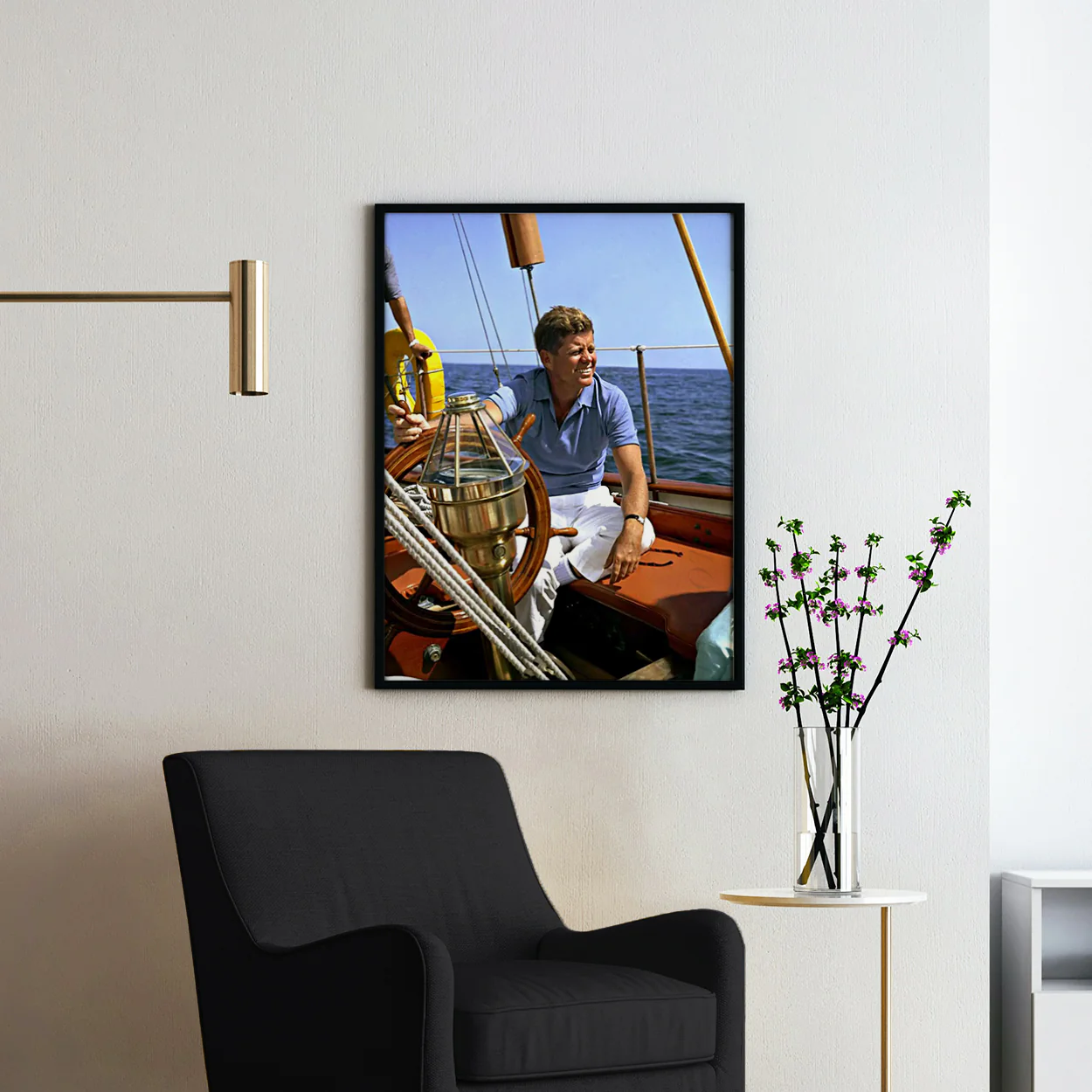 JFK Sailing In Cape Cod Massachusetts - Image 2