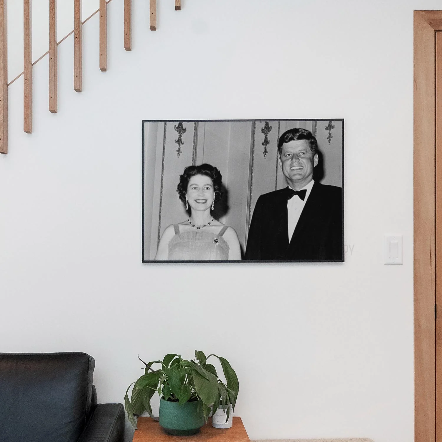 John F Kennedy (JFK) and Queen Elizabeth - Image 3
