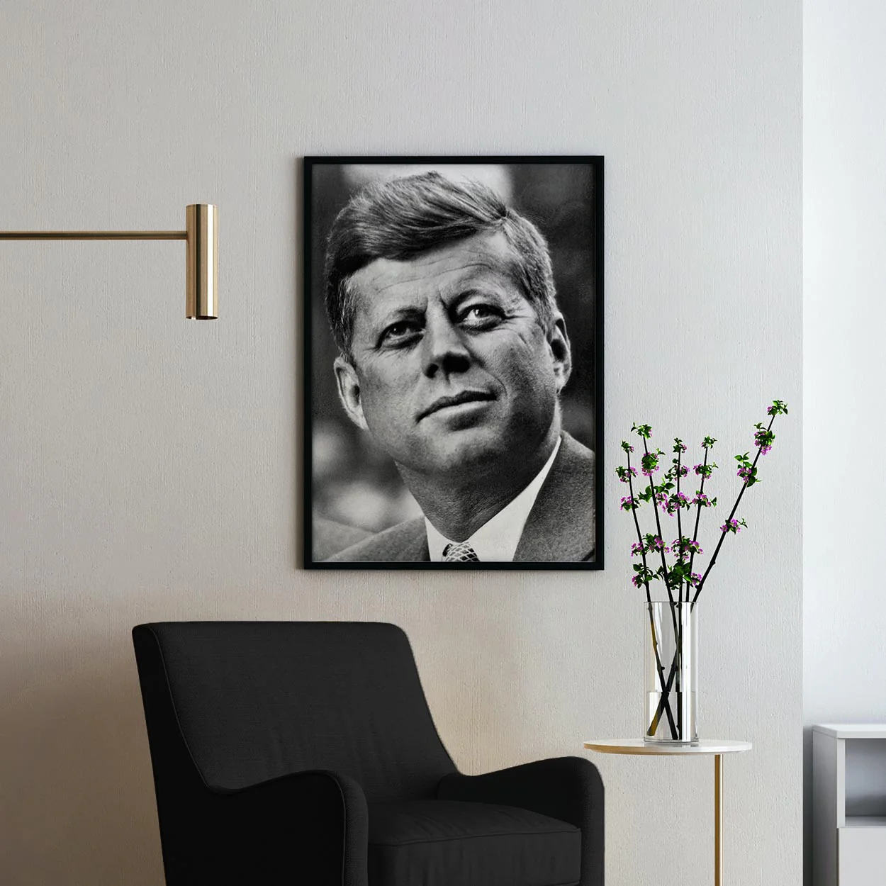 John F Kennedy (JFK) Presidential Portrait - Image 3